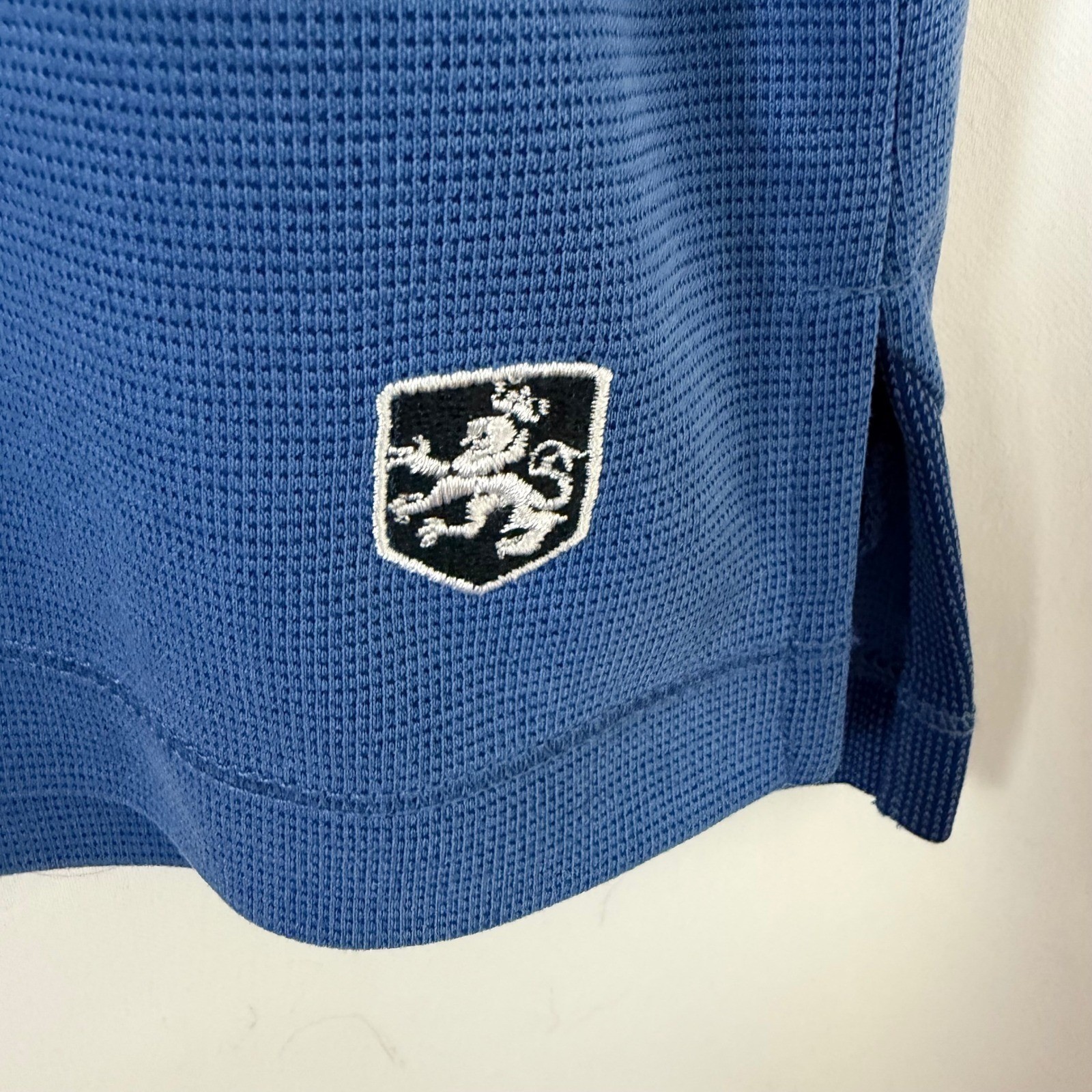 Nat Nast NWT Mens XL Blue Luxury Originals Modal Blend Textured Short Sleeve
