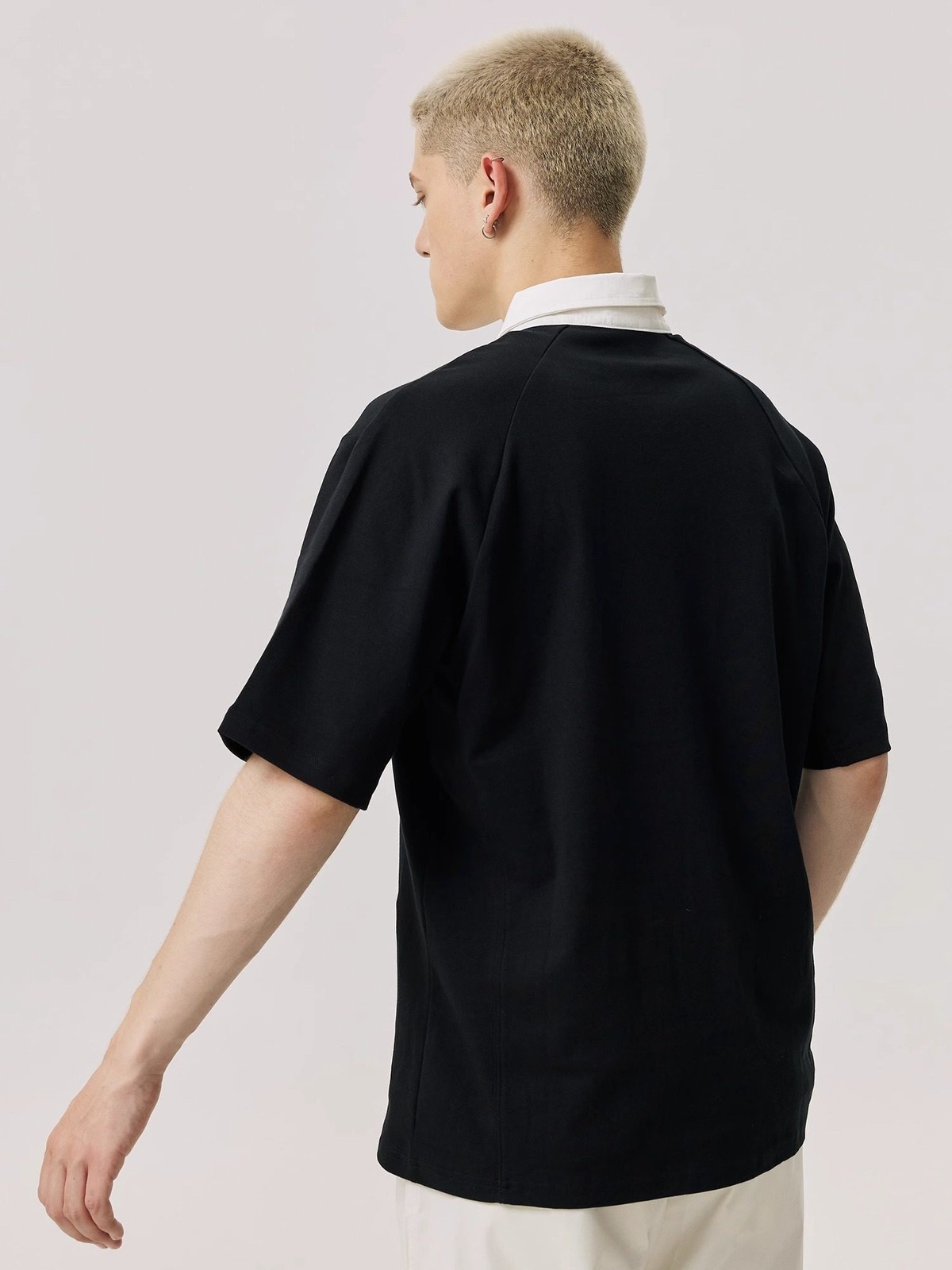 KITH Embroidered Patchwork Polo Shirt Men Summer Cool Casual Top