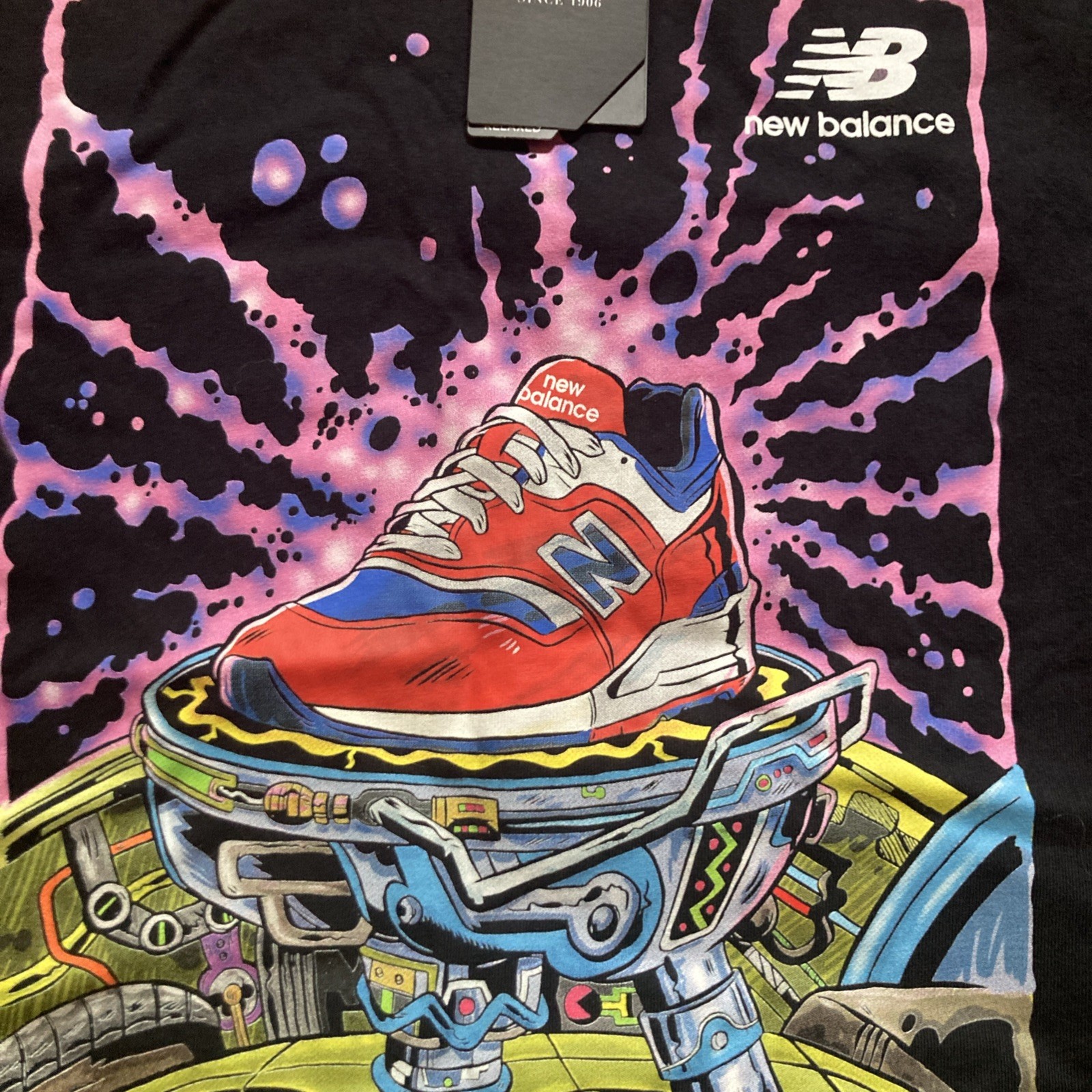 NWT New Balance 997 Gigzilla Creative Lab T-Shirt Collab Limited Edition Sz XL