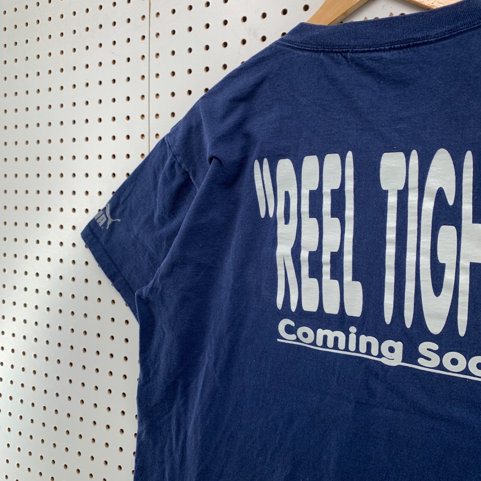 Vintage Funk Warren G Rap Shirt Mens L Blue Single Stitch Reel Tight 23.5×29