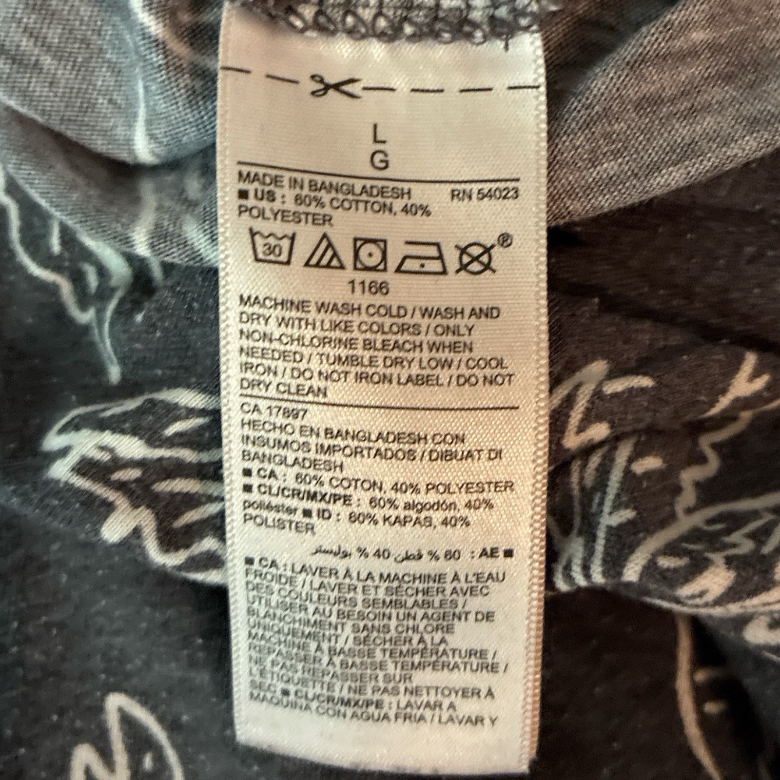 Old Navy Men Short Sleeve Soft Washed T Shirt Palm Gray Size Large Pre Owned