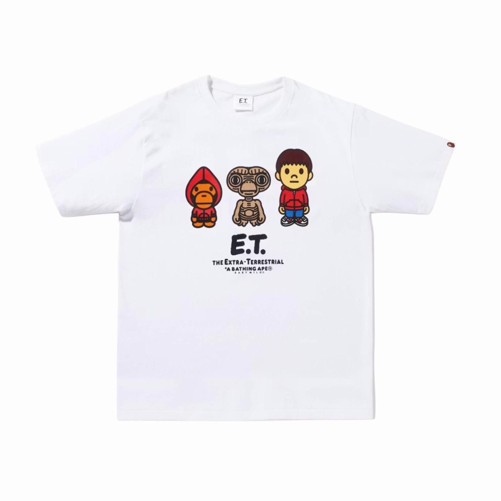 BAPE × E.T. Baby Milo Tee White Men’s – FW22 – US