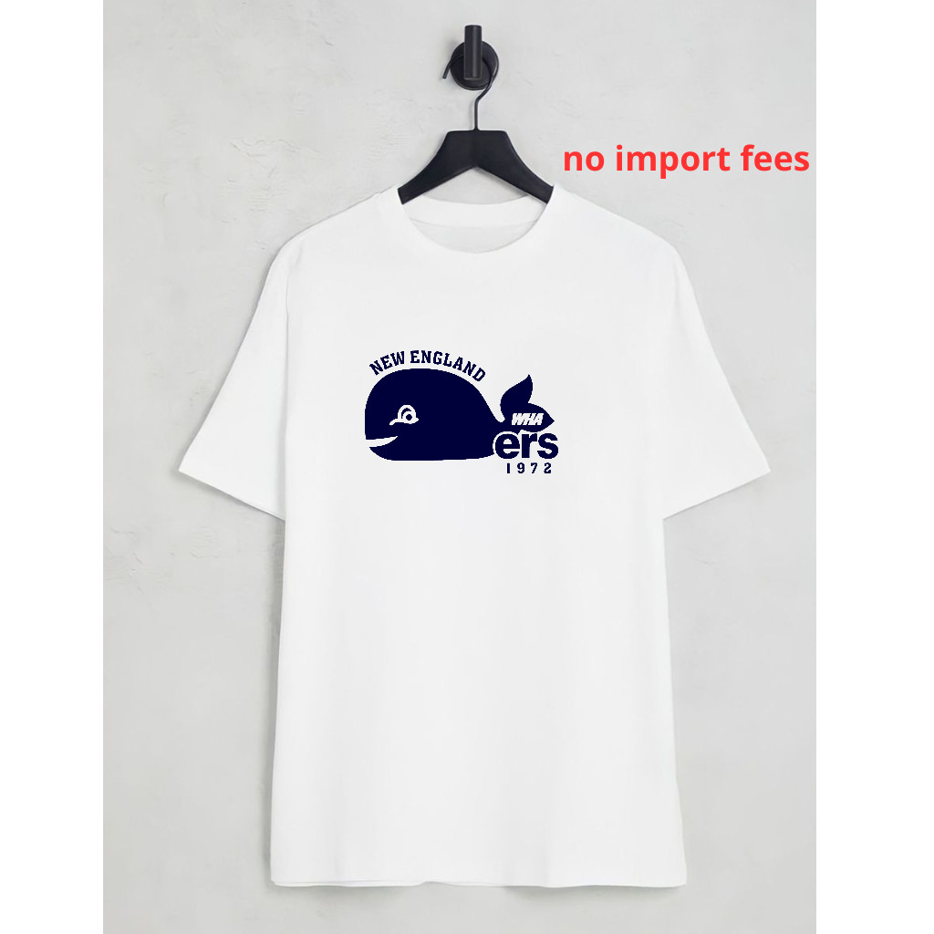 New England Whalers 1972 “Big Whale” Hockey TRI-BLEND Tee Shirt(Note: To reduc