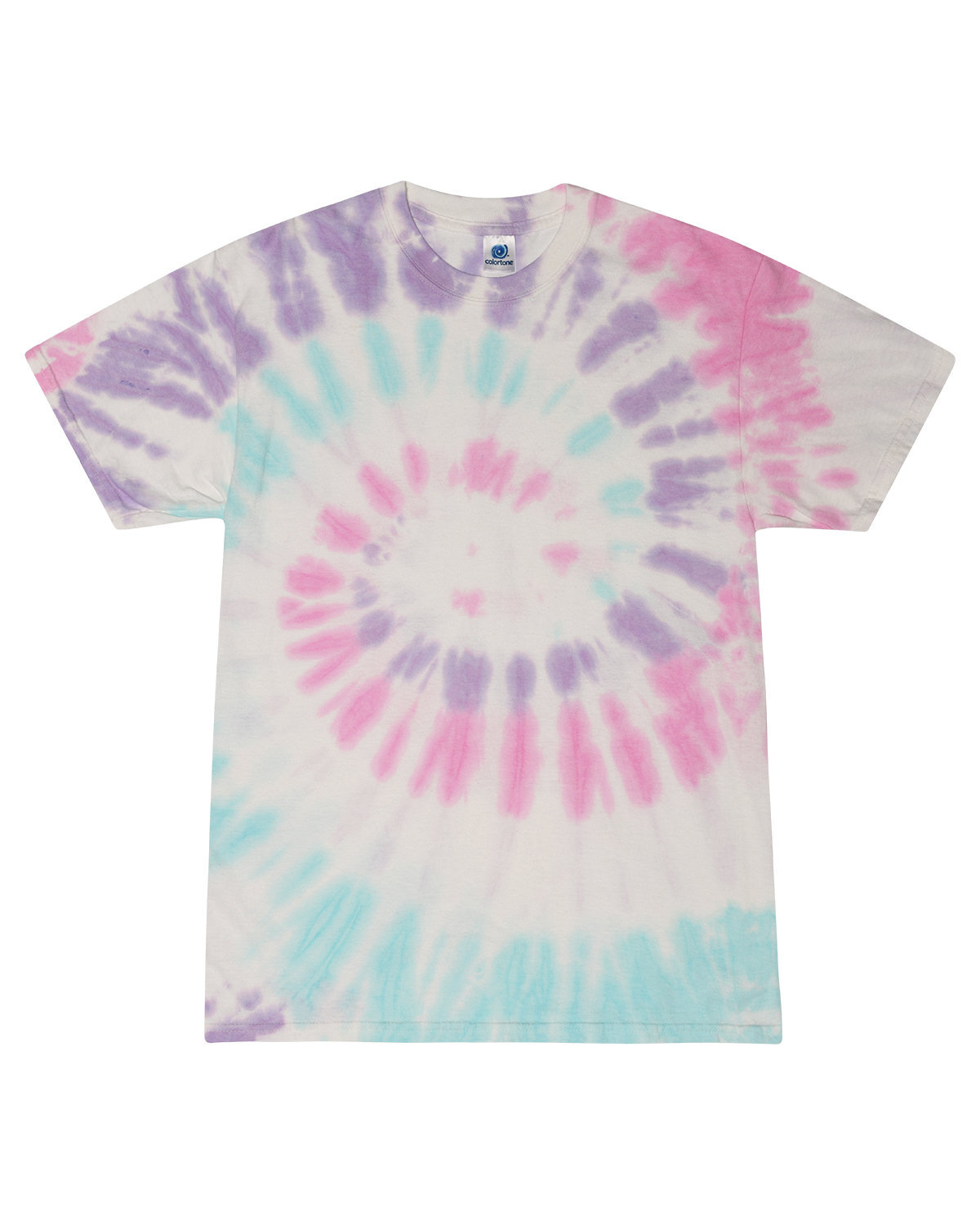 2 Pack Of Tie-Dye CD100 Adult Cotton Fashion Tee Casual Plain Stylish T-Shirt