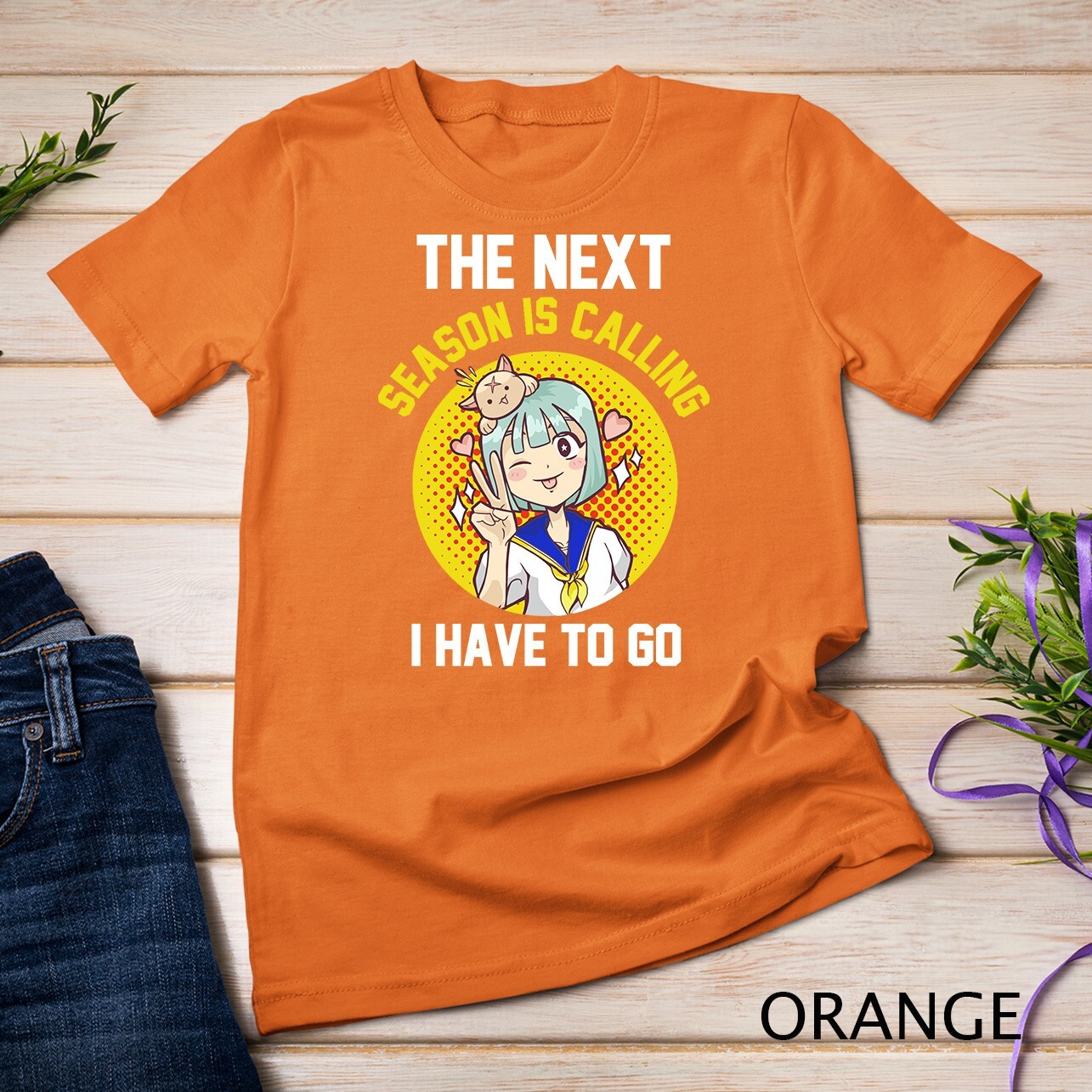 Anime Season Girl T-Shirt Unisex T-shirt