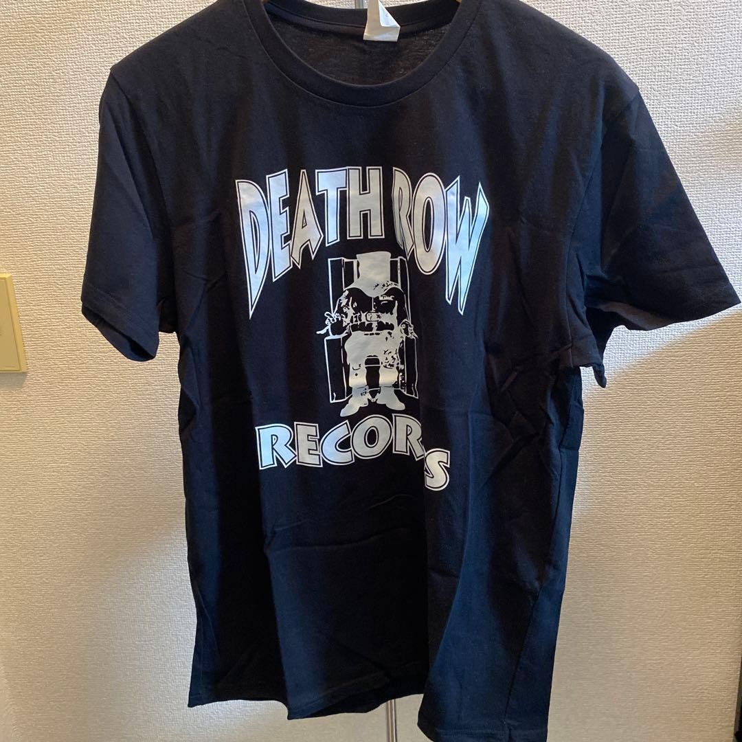 DEATH ROW RECORDS Black T-Shirt Size L Men’s Fashion