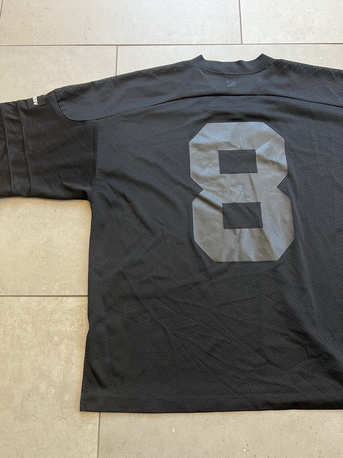 ASRV DSG-0772 SilverPlus Mesh Oversized Jersey Limited Edition Tee Shirt Large