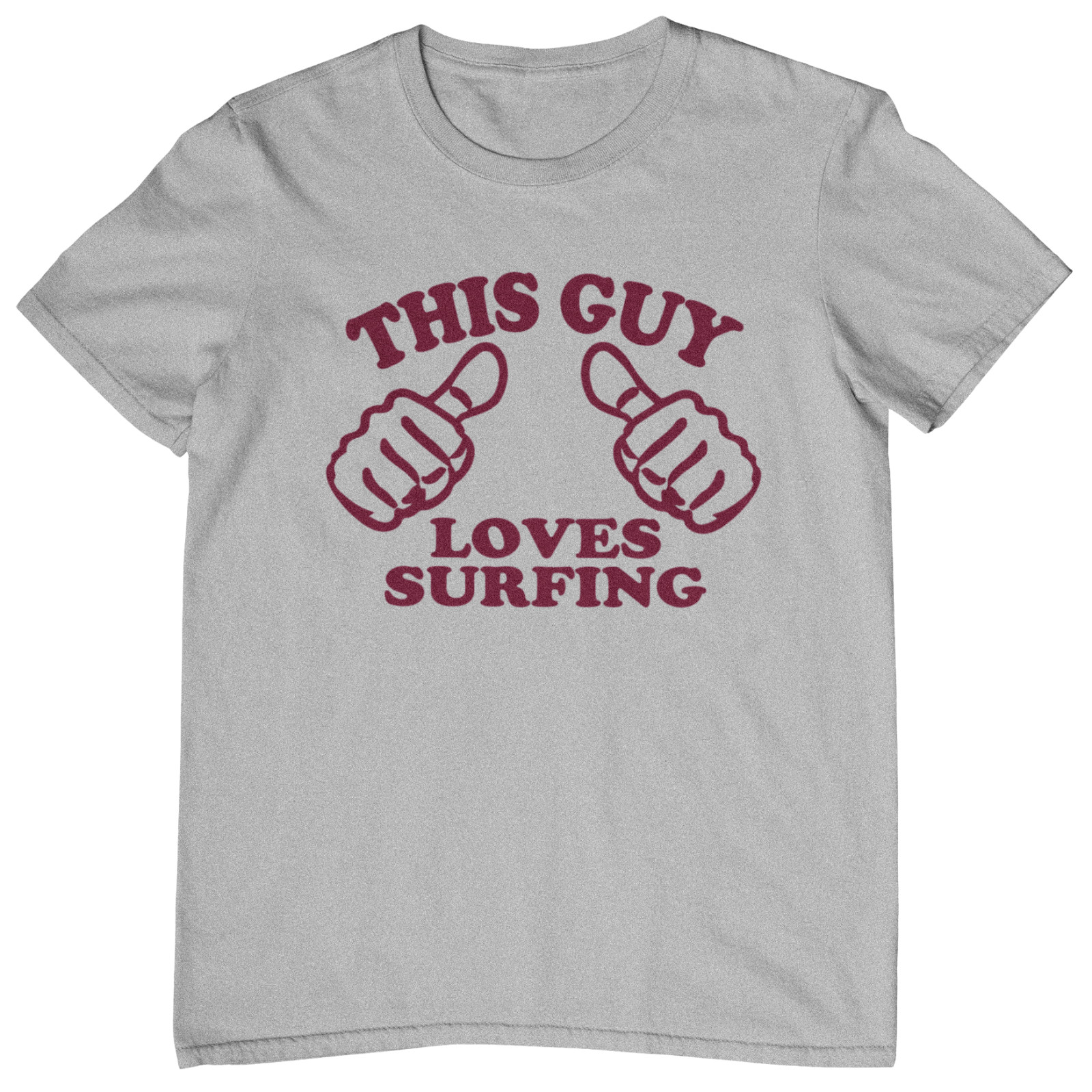 THIS GUY LOVES SURFING T-SHIRT – charlie dont surf sea wave beach board boys
