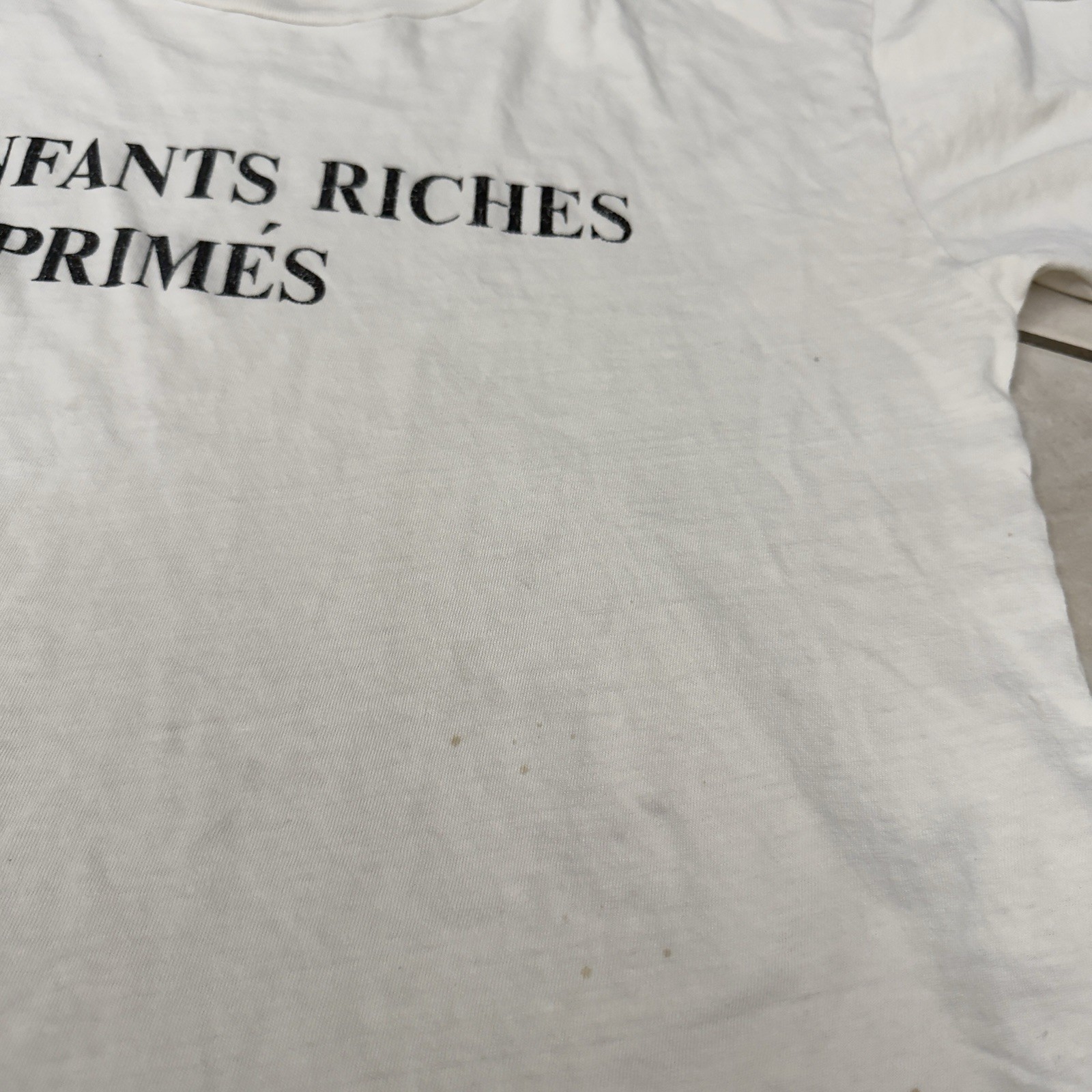 enfants riches deprimes Dirty White Website Exclusive Size Small