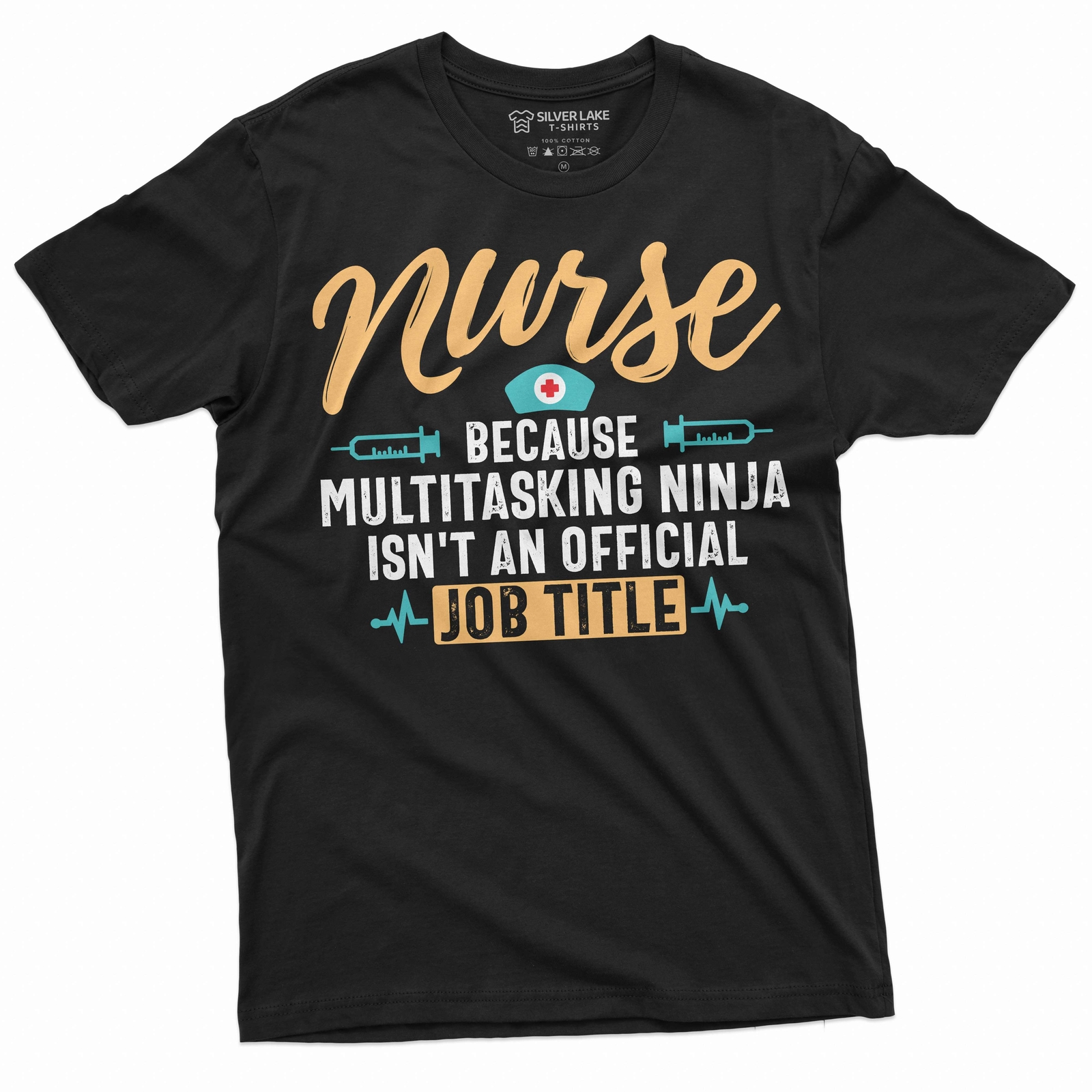 Nurse Funny shirt Nurses day Multitasking Tee Shirt Gift for Wife Mom CNA RN tee