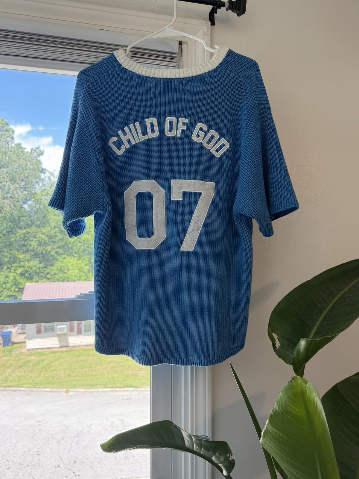 Forrest Frank X Not Yet Home Blue Knitted Jersey Christian Wear