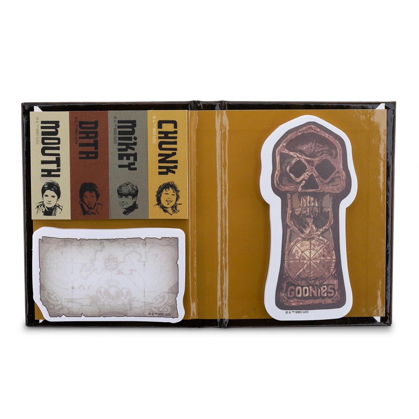 The Goonies “Never Say Die” Treasure Map Sticky Note and Tab Box Set