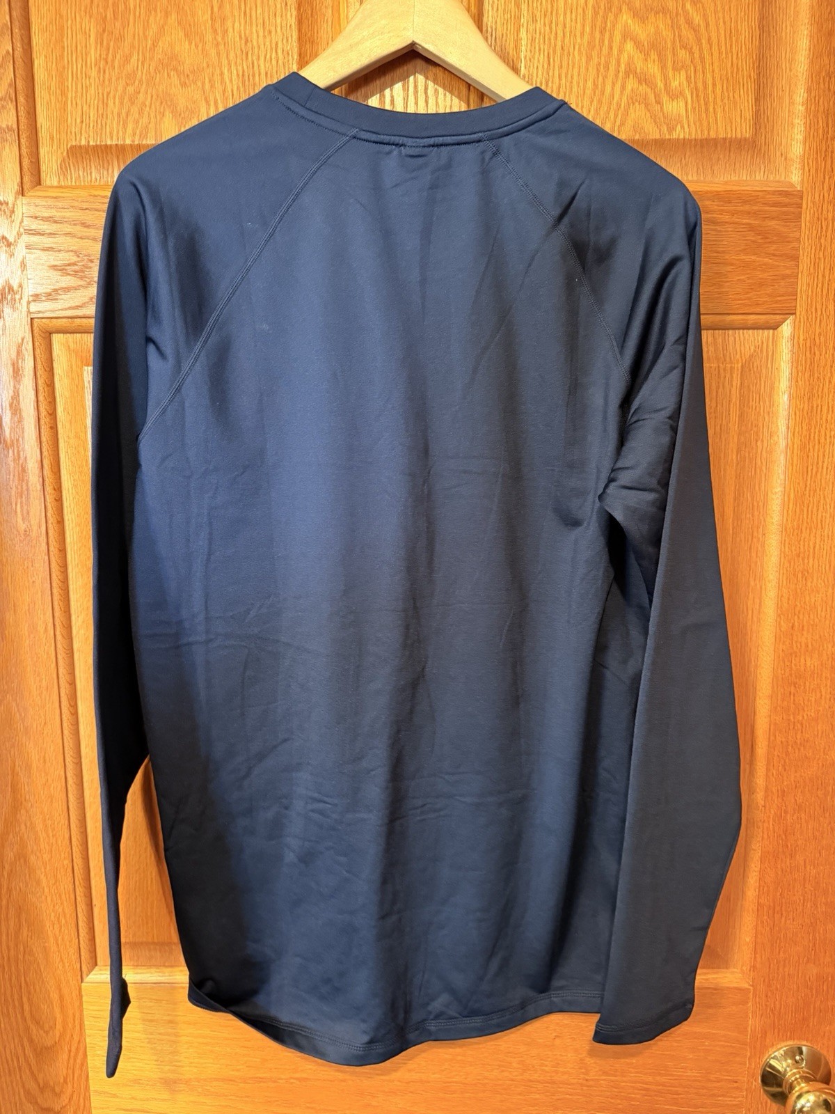 CZ17 Magcomsen Long Sleeve Thermal Shirt Blue Mens Medium