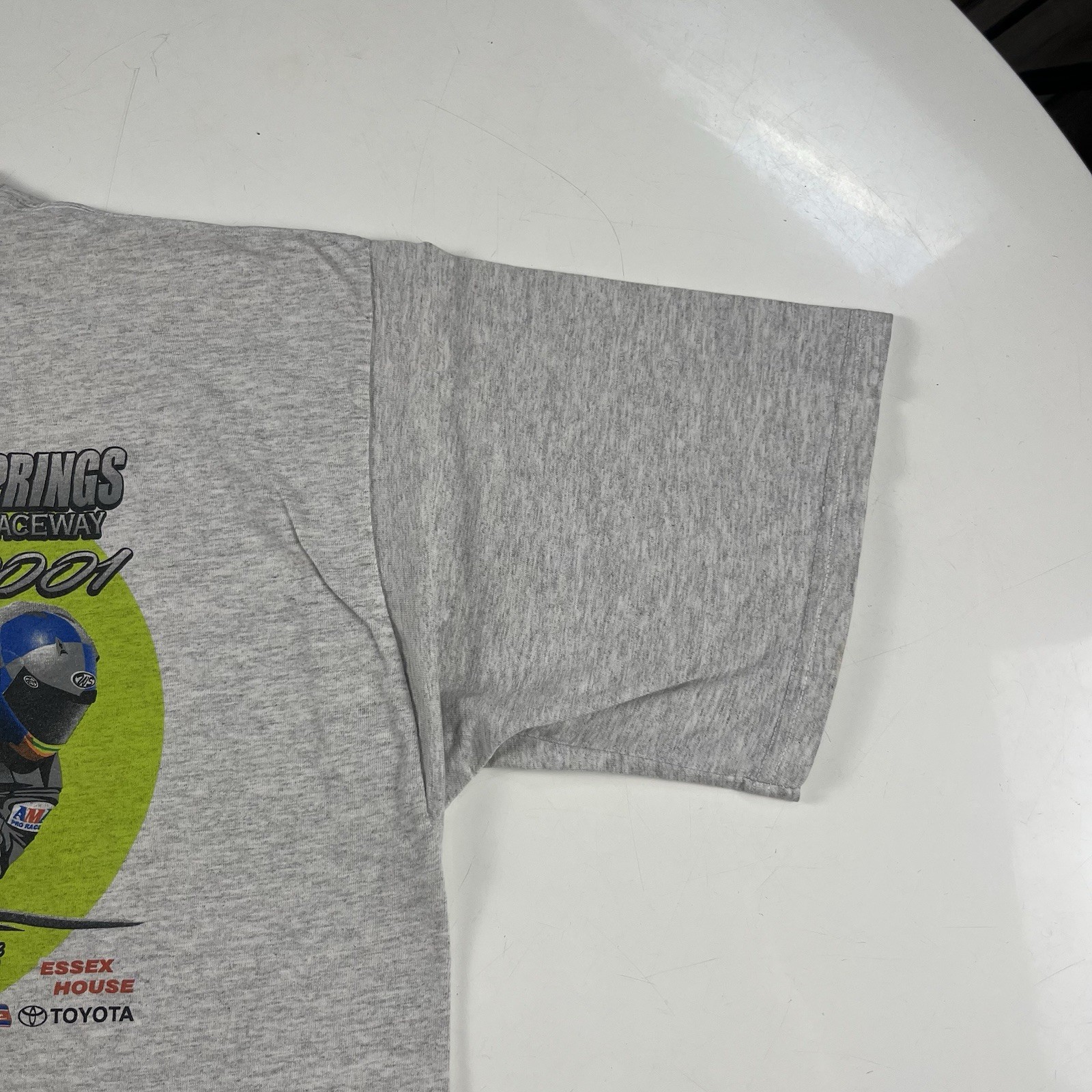 Vintage AMA Pro Racing Del Mar Grand Nationals Speedway Motorcycle Shirt XL