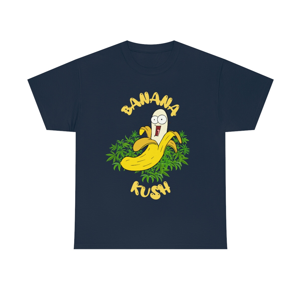 Banana Kush Unisex Heavy Cotton Tee. Most sizes and colors available.