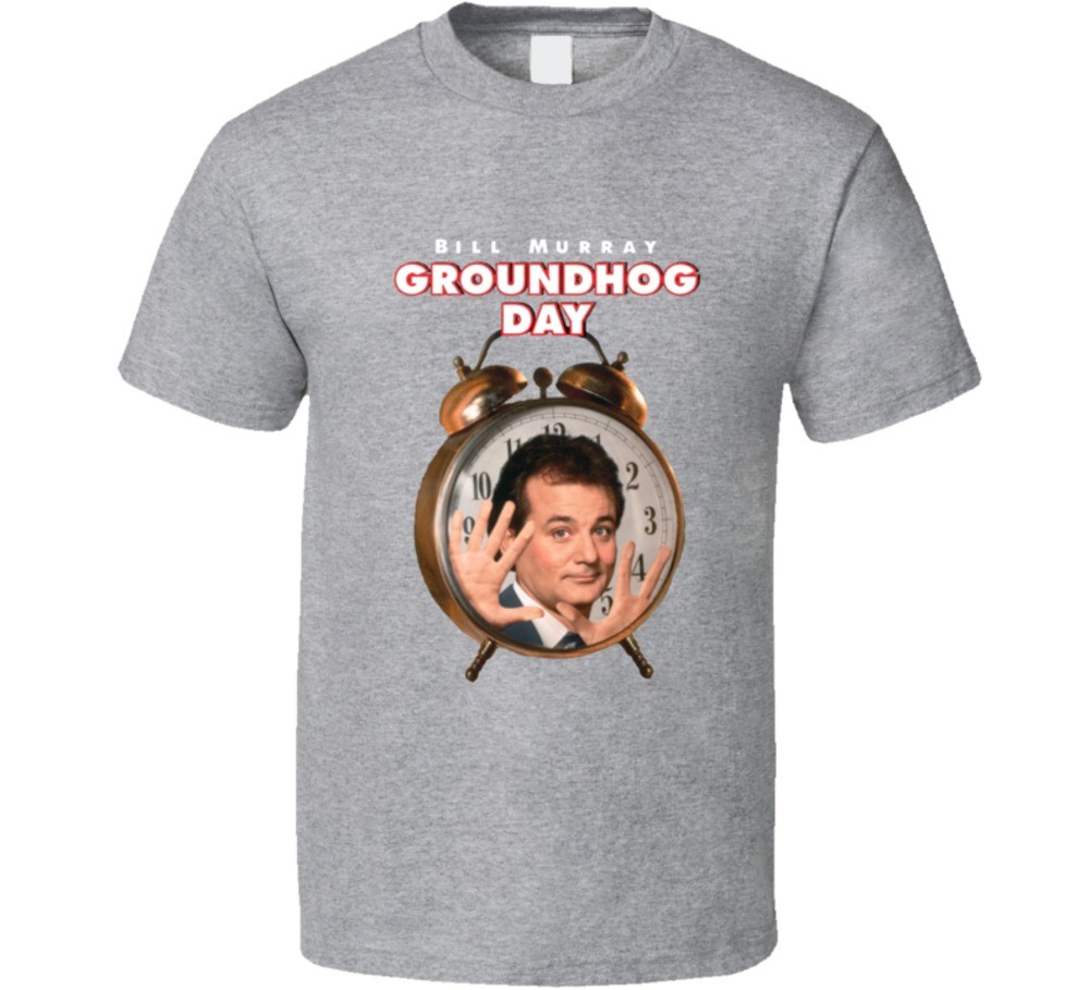 Groundhog Day Retro 90’s Movie Comedy T Shirt