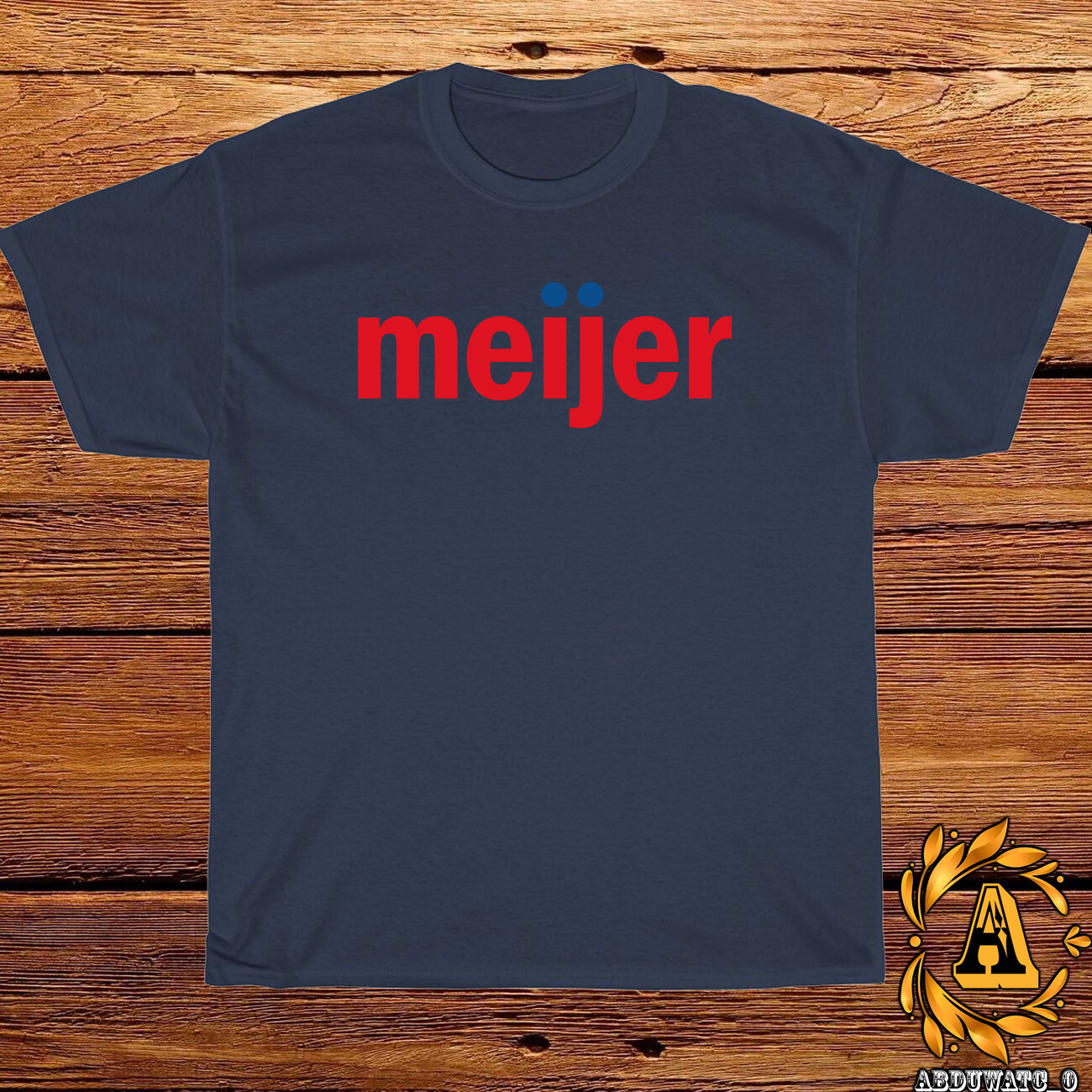 Meijer Groceries Logo Shirt Black/Sport Grey/White/Navy/Red T-Shirt S-5XL