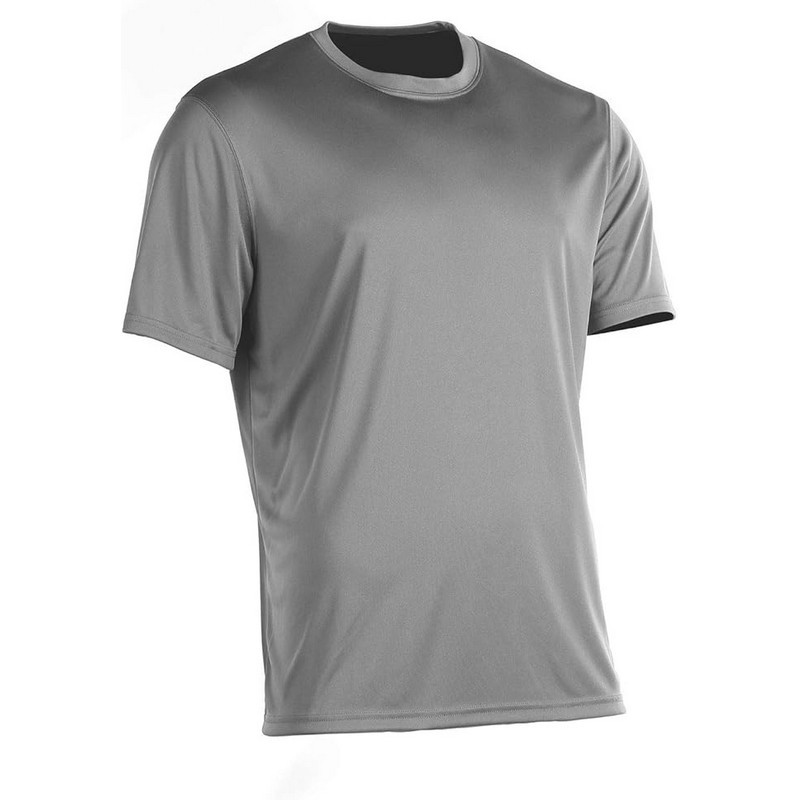 Champion Tactical TAC22 Short Sleeve Double Dry T-Shirt, Stone Gray, X-Large