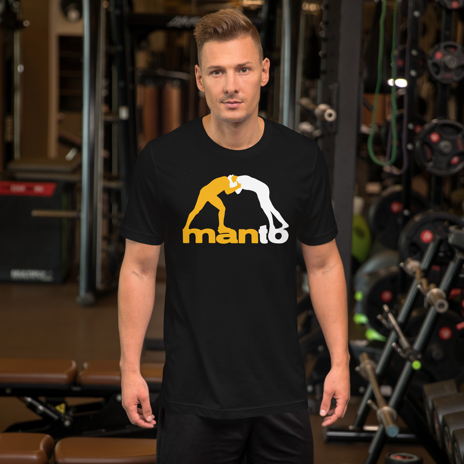 MANTO Brazilian Jiu Jitsu-Inspired Logo Unisex Tee S-5XL