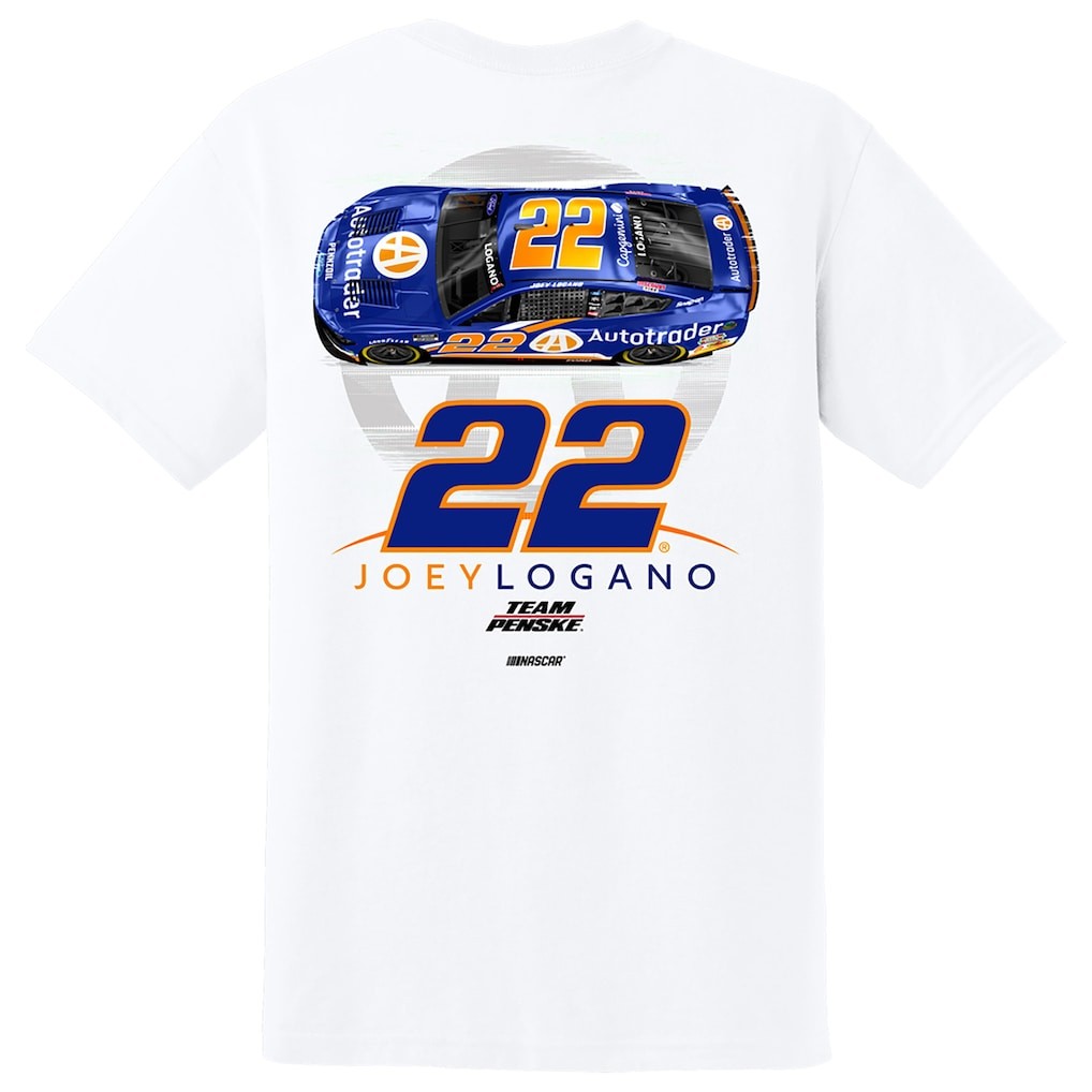 Joey Logano #22 NASCAR Shirt AutoTrader Car Team Penske Racing Tee