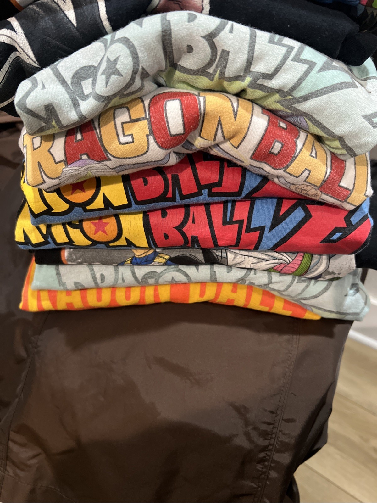 Dragon BallZ Anime Lot of 12 Vintage T-Shirt From S-XXL Good Condition Used