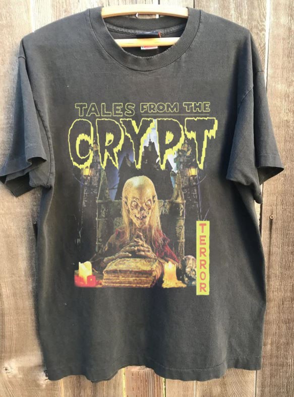 Tales From The Crypt Movie Graphic Charcoal Unisex T shirt Reprint WA3654