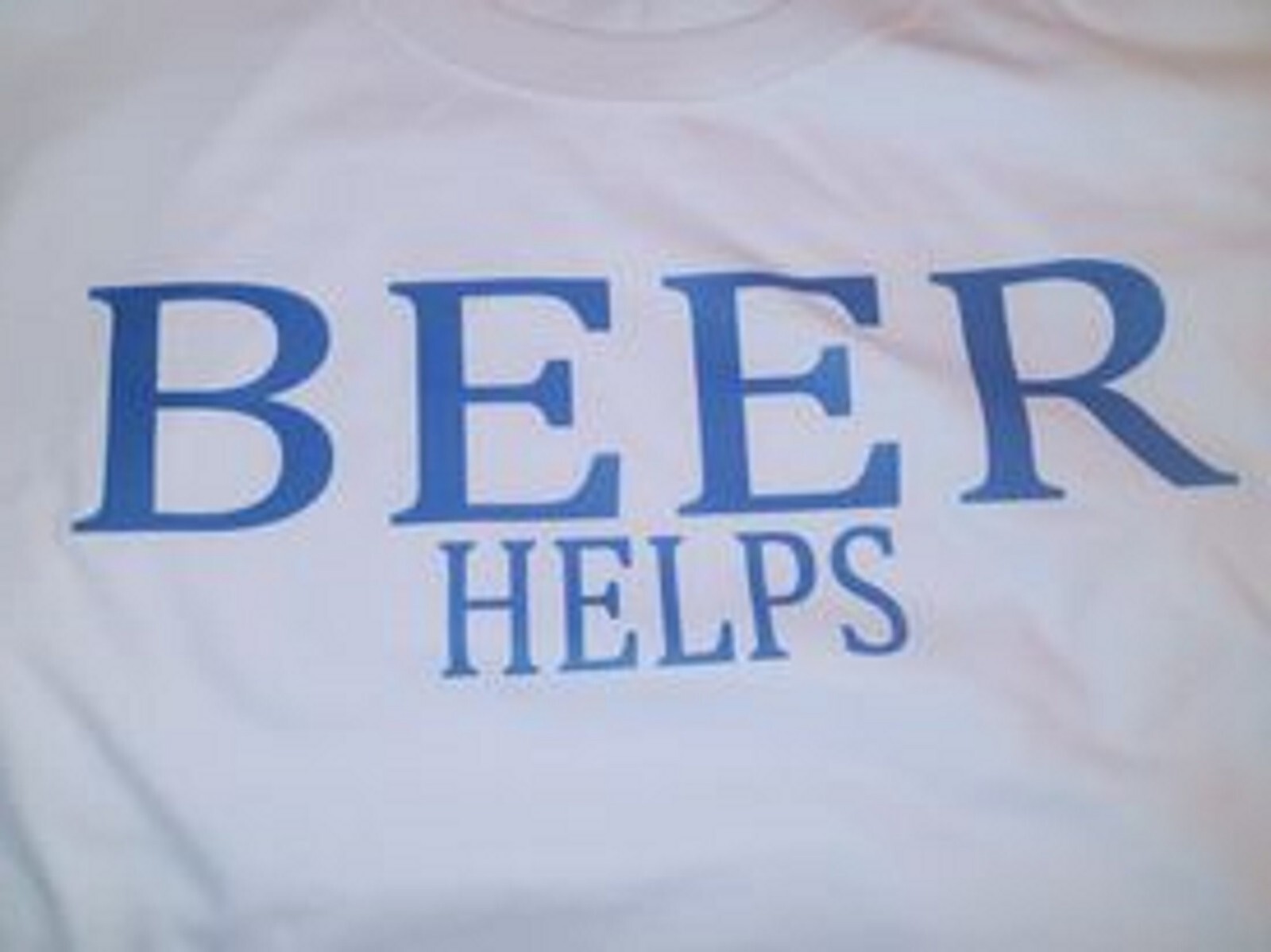 Beer Helps Funny Custom Created Tshirt NEW S M L XL 2XL 3XL 4XL Trending