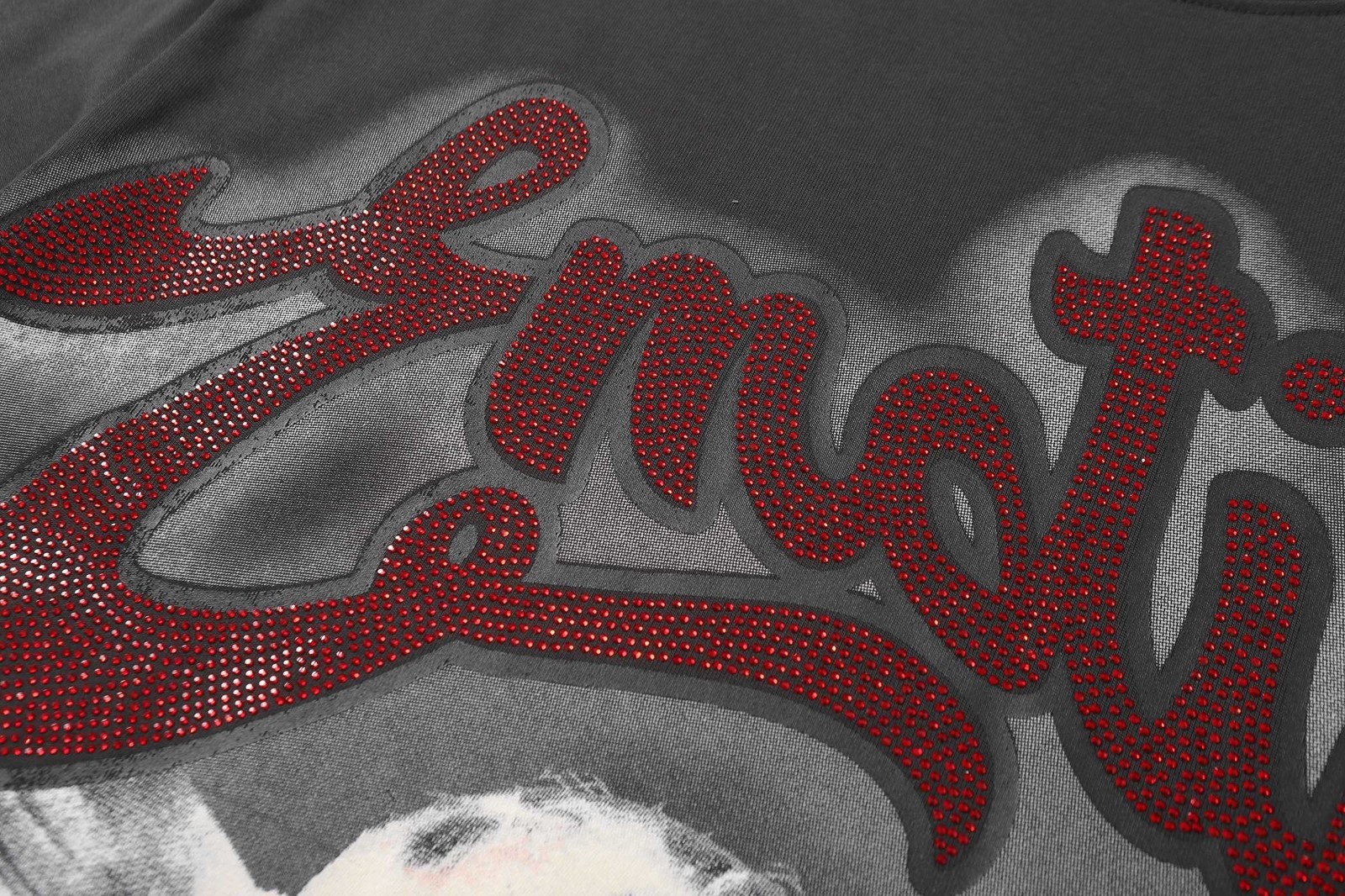 Mixed Emotio Graphic Tee Shirt Black Short Sleeve S-M-L-XL