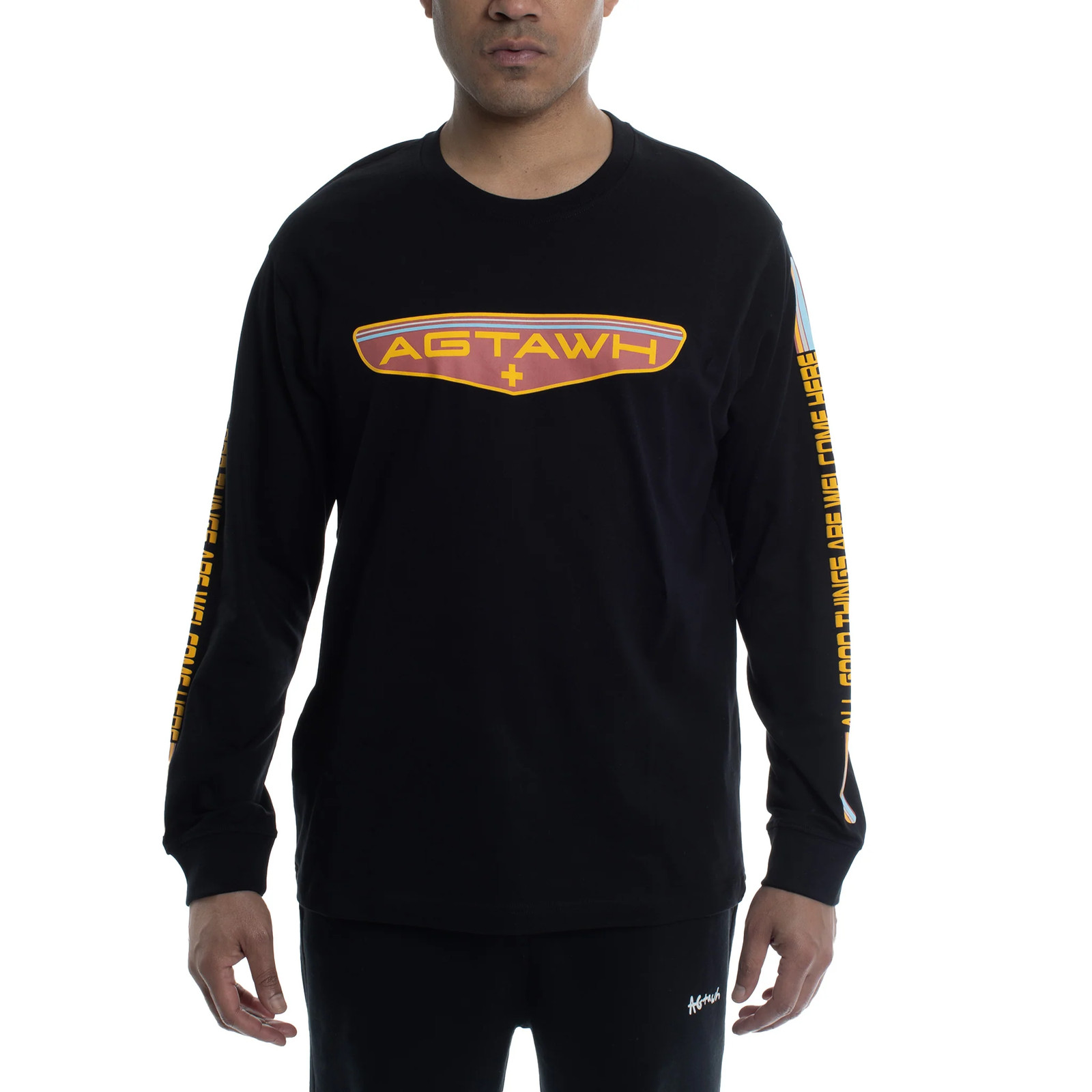 ALL GOOD THINGS ARE Volt Long Sleeve T-Shirt Jet Black S