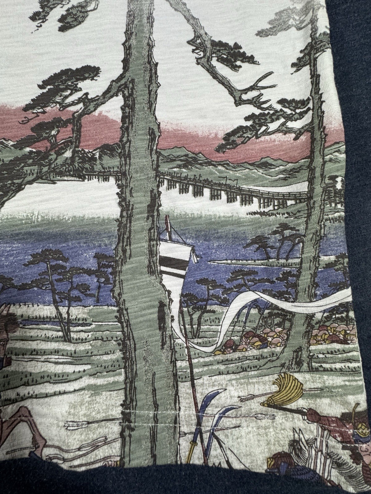 New UNIQLO UT Museum of Fine Arts, Boston Ukiyo-e Heroes T-Shirt Sz XL 480948