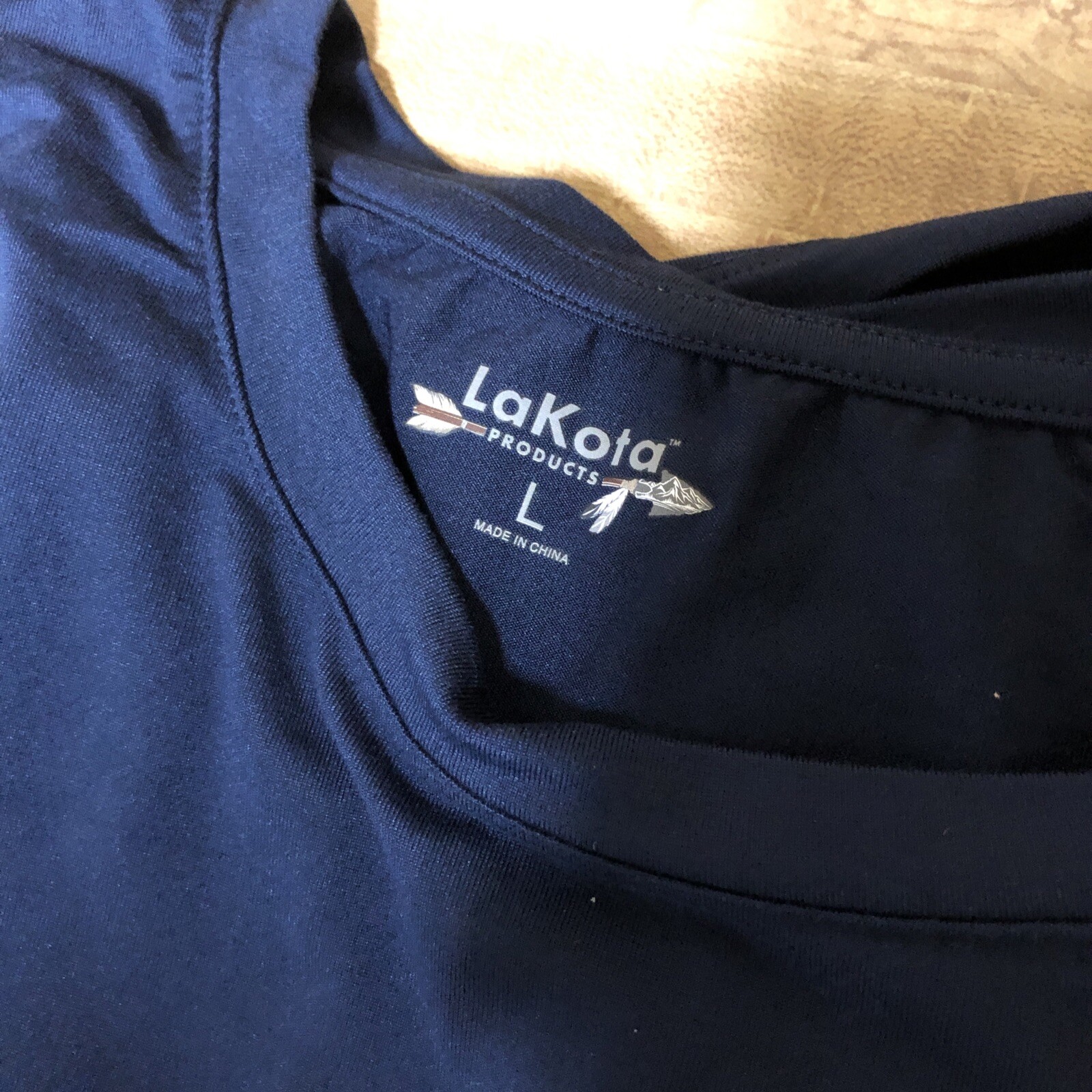 TrueTimber Men’s Navy Anti-Odor Wicking Shirt Size Large New