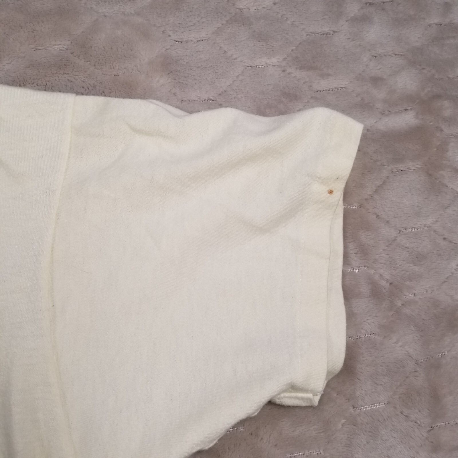 VTG 80s Hanes Flakey Jakes Food Shirt Sz Md Natural Color See Pics Single Stitch