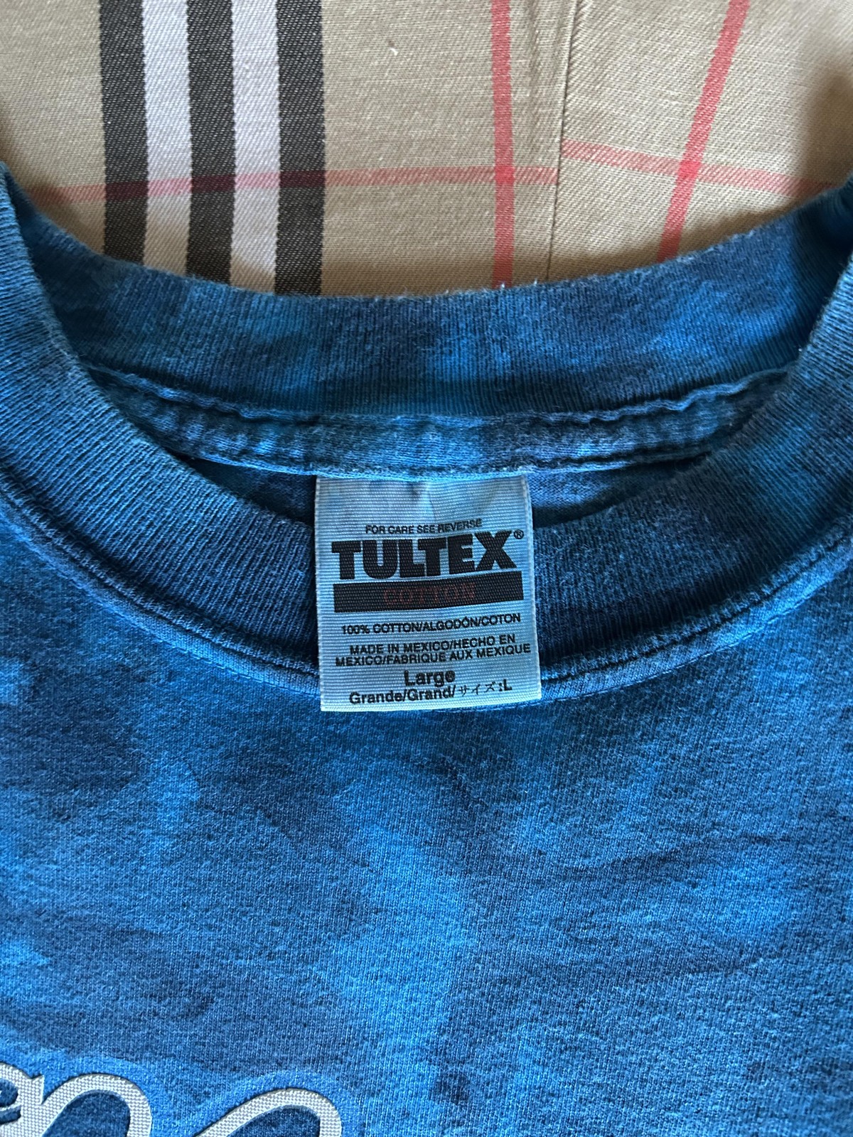 VTG 90s The Moody Blues V Tie Dye T Shirt Men’s Large Tultex Rock Music Band Tee