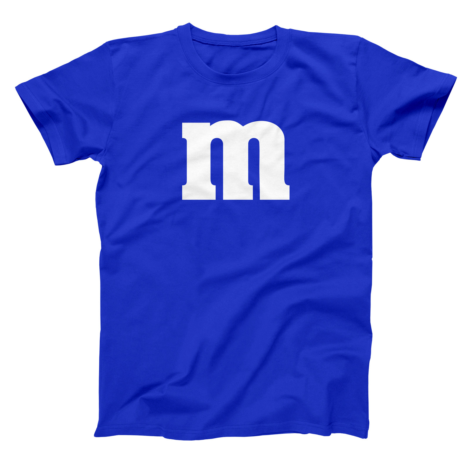 M & Candy Costume Set Funny Humor Halloween Group Royal Blue Men’s T-Shirt