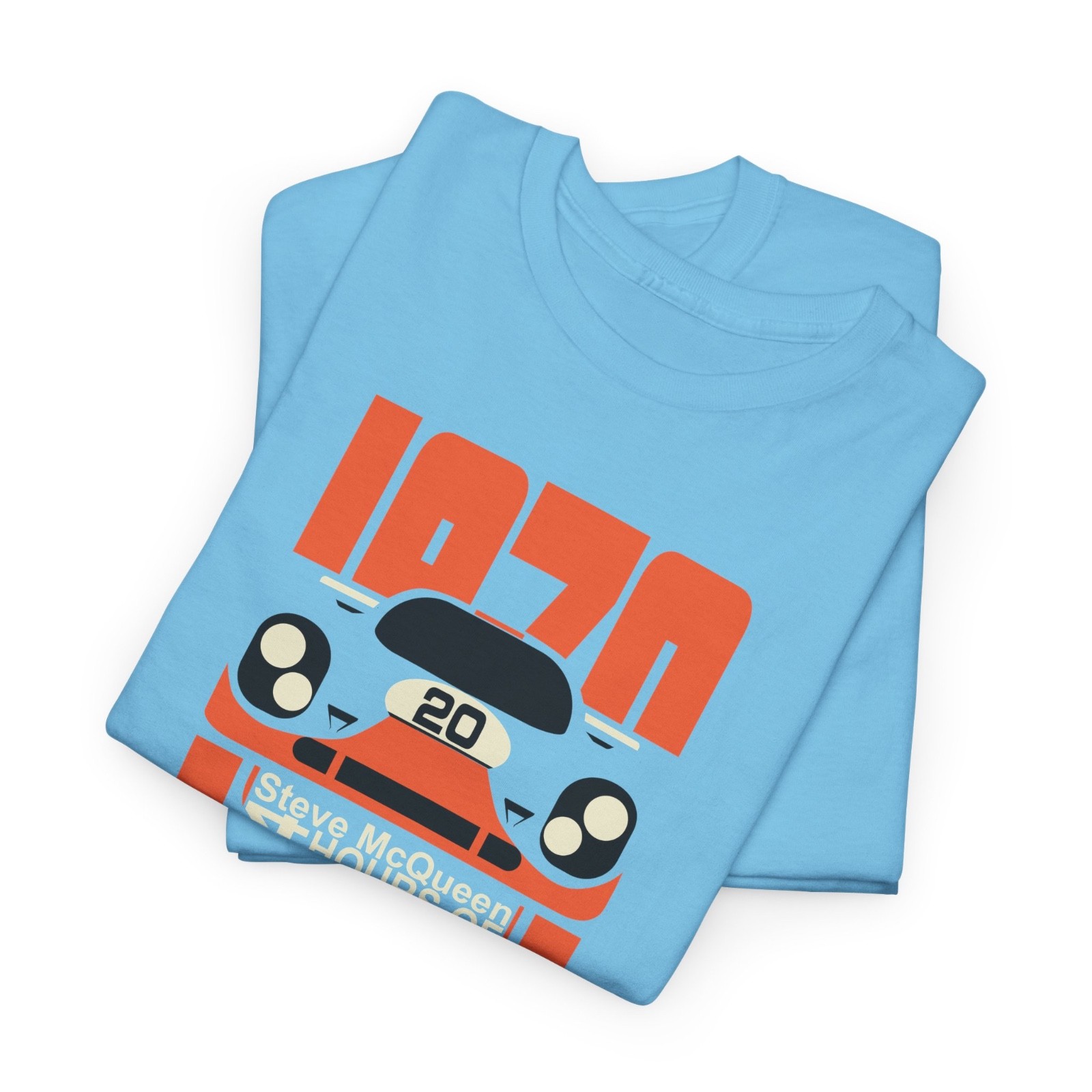 LeMans 1970 T-Shirt – Steve McQueen Tribute Tee with 917 Race Car Silhouette