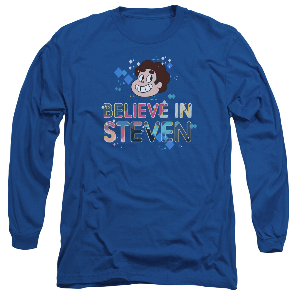 STEVEN UNIVERSE BELIEVE Licensed Men’s Long Sleeve Graphic Tee Shirt SM-3XL