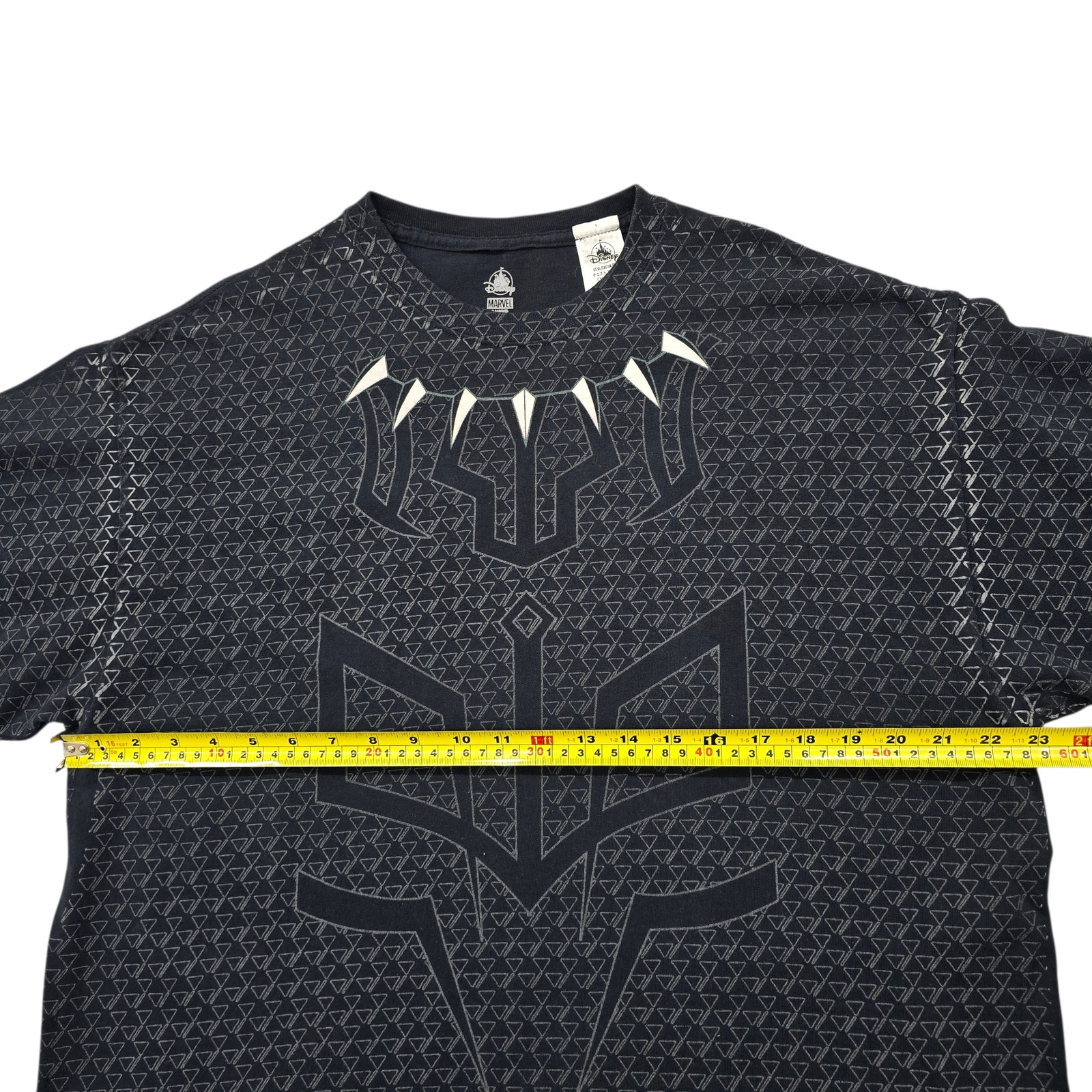 Disney Black Panther Kids XL Black Graphic T-Shirt Marvel