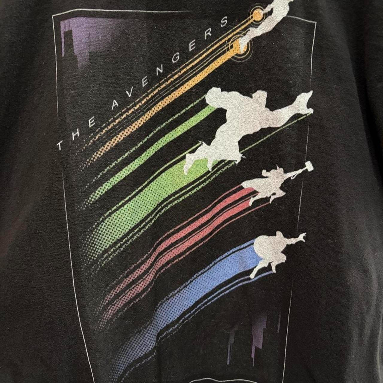 Marvel Comics The Avengers Graphic T-Shirt – Men’s Size M, Black mcu streetwear