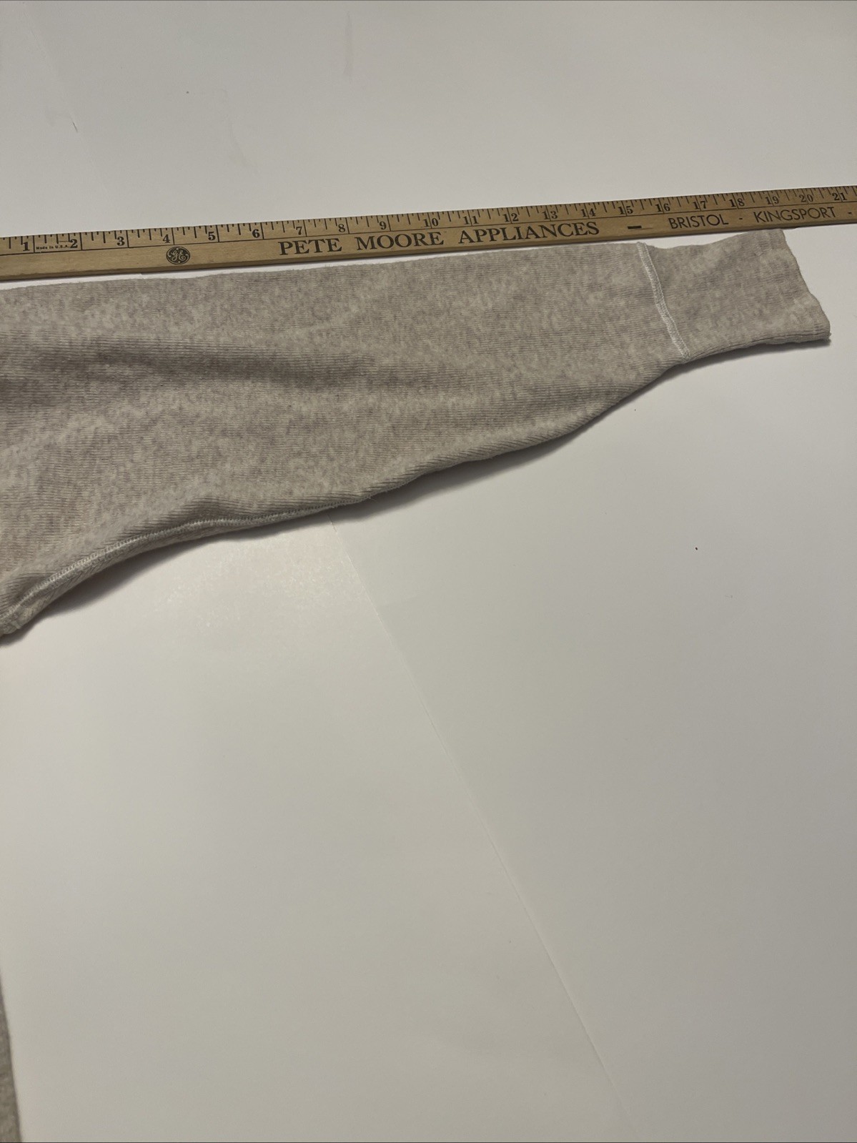 Vintage 1930s Oneita Standard Underwear Long Sleeve Wool Henley M 30s