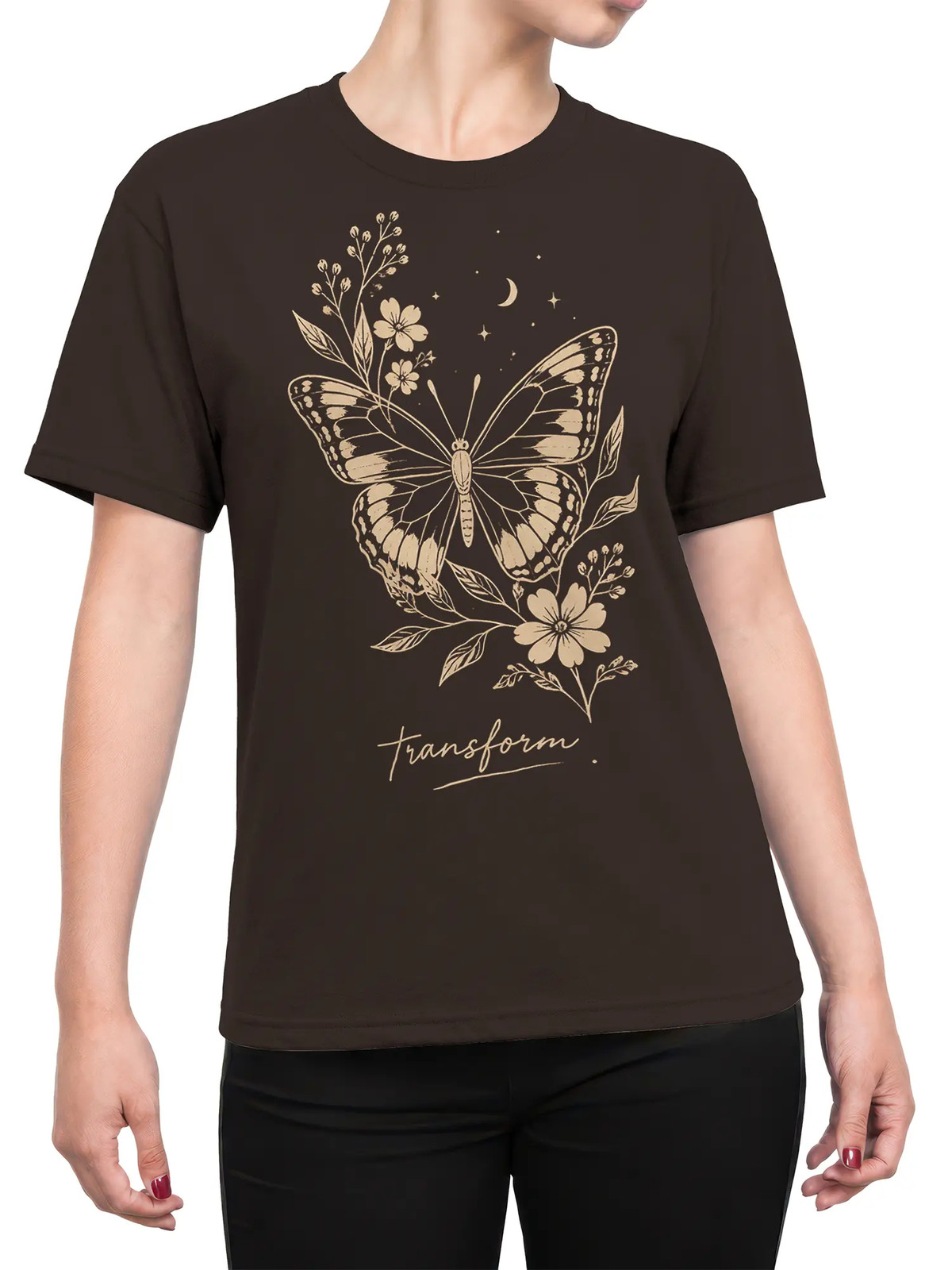 Moon Garden Butterfly T-Shirt | Unisex