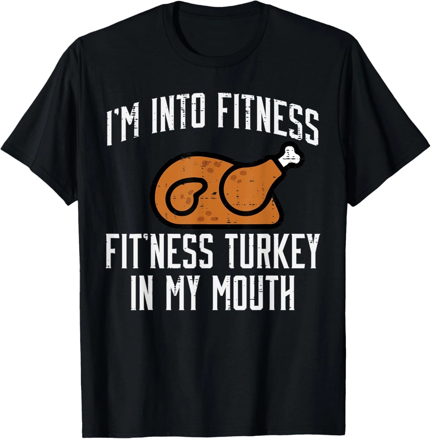 Thanksgiving Fitness Turkey T-Shirt – Friends Gift