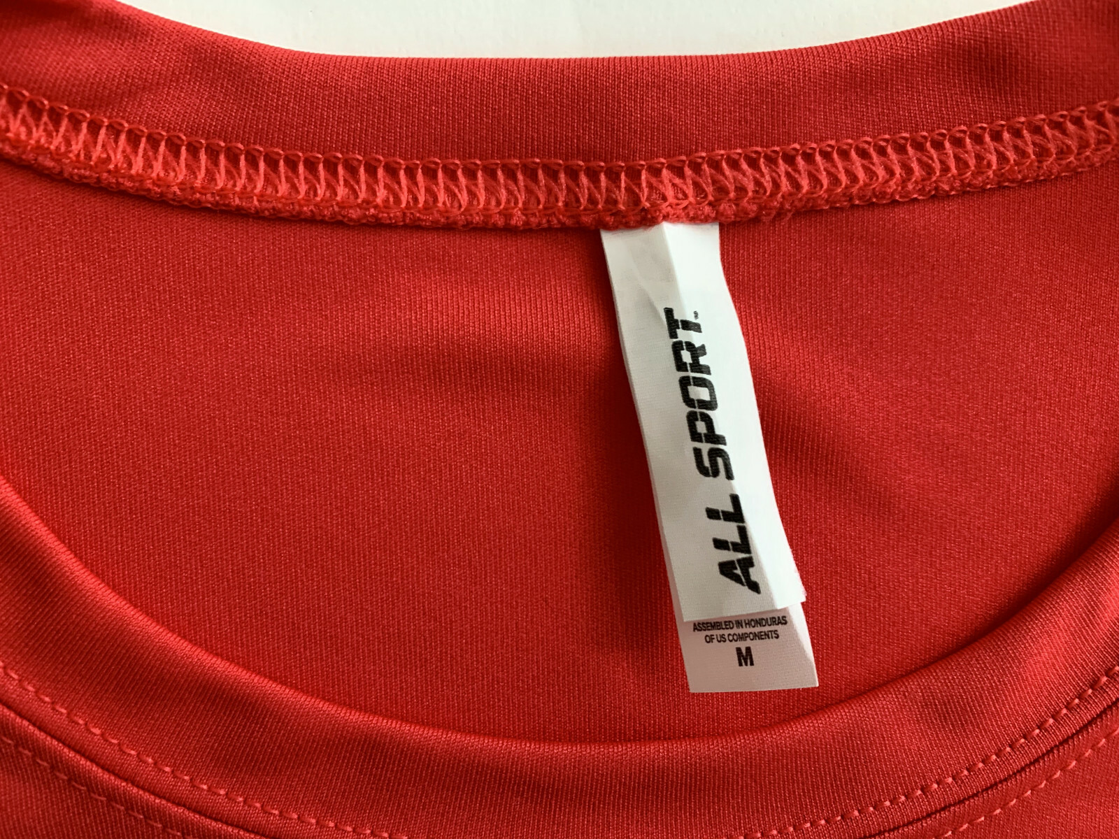 Men’s Red Medium Exercise Fitness Casual T-Shirt Fastpitch Softball 2019 New
