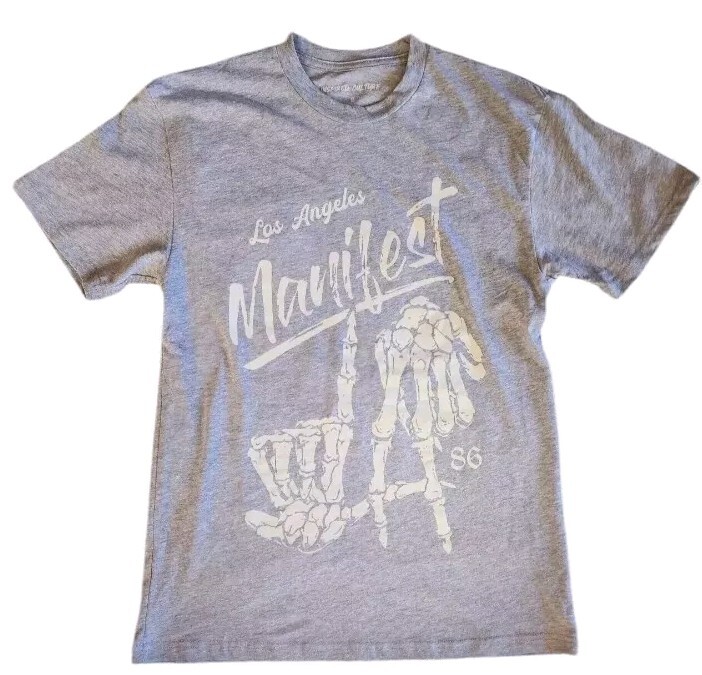 Novelty T-shirt Graphic Tee Clothing Los Angeles Manifest 86 Mens Small