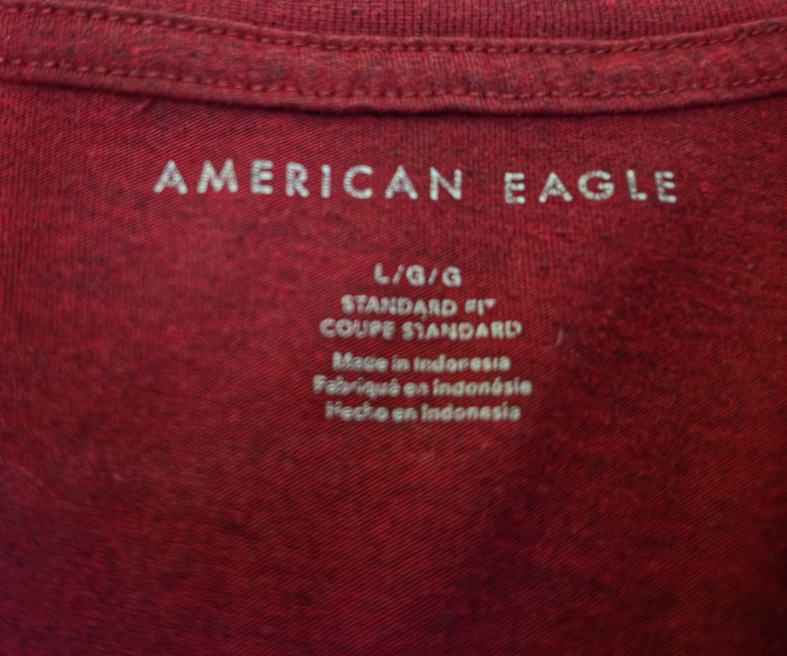 Mens American Eagle Lot Of 2 T-Shirts Size L