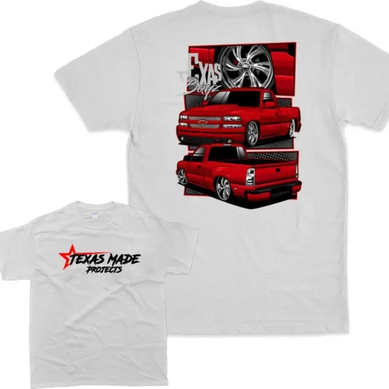 Texas Bubble Eye T Shirt Double Sided Retro Y2K Oversized Graphic Tee