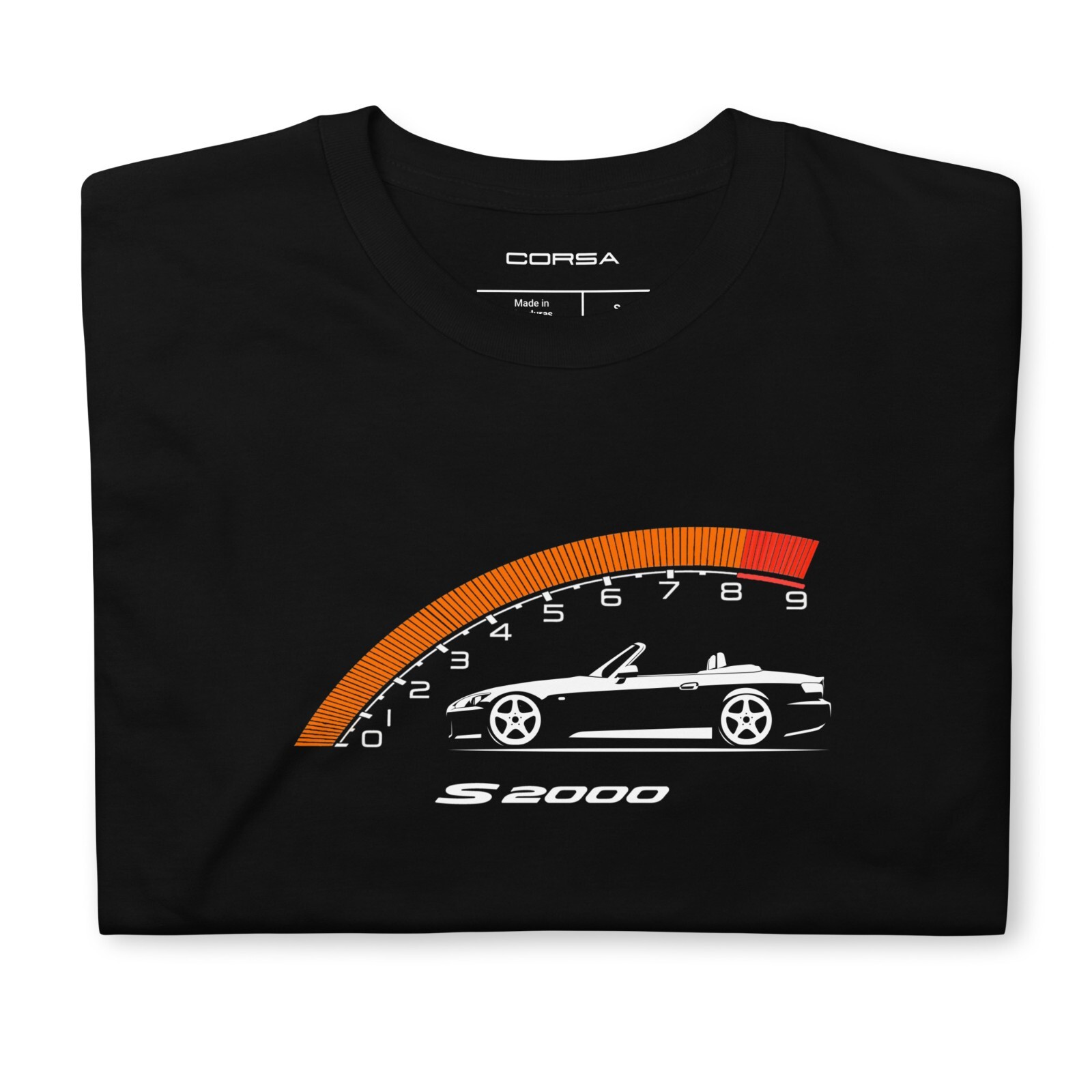 Honda s2000 Ap2 8K RPM Cluster Silhouette Men’s T-Shirt