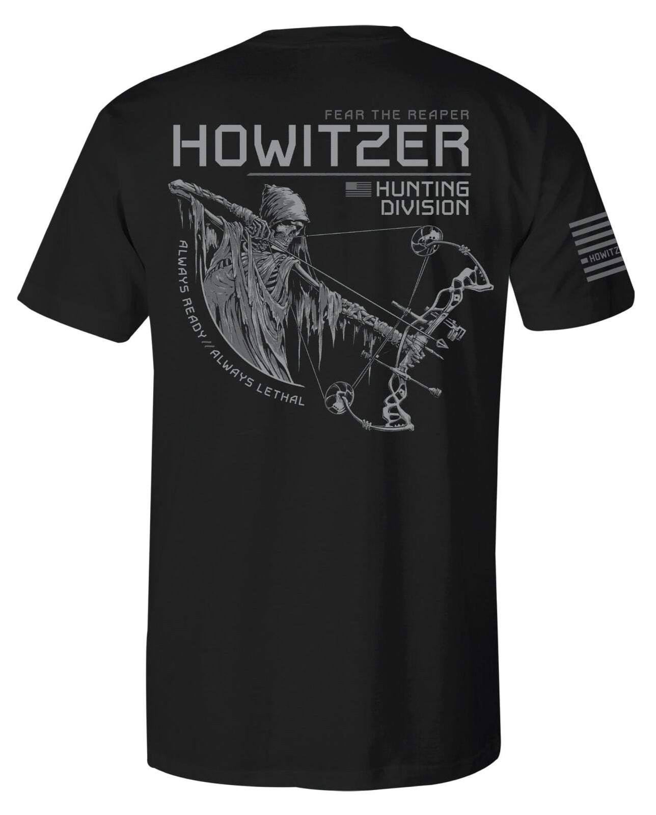 Howitzer Style Men’s T-shirt Reaper Hunting Military Grunt MFG