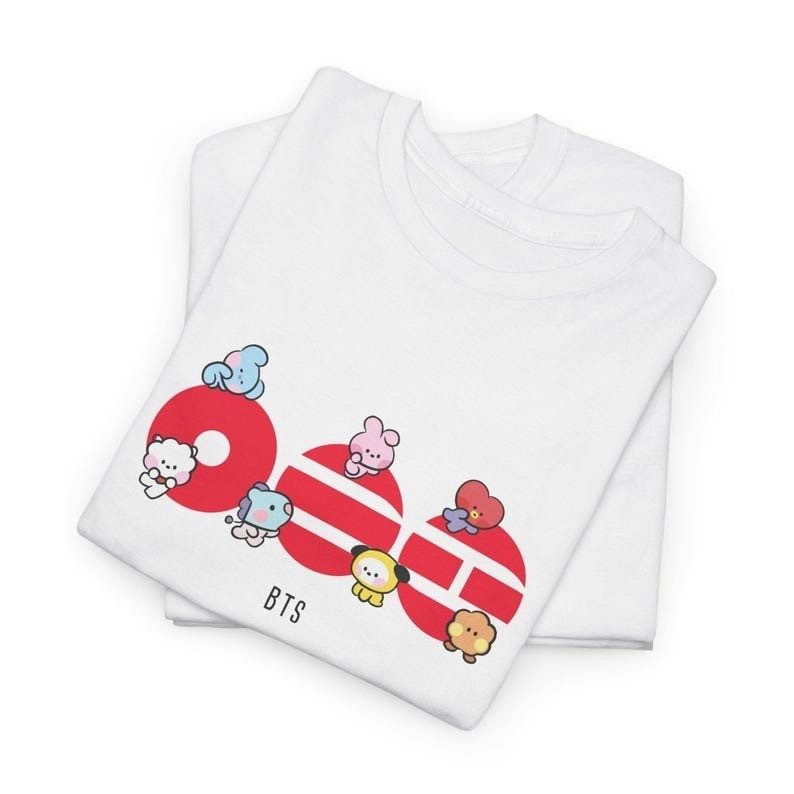 BTS arirang comeback OT7 BT21 Tee