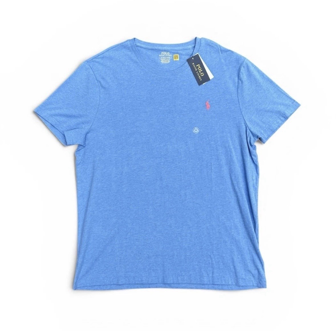 Polo Ralph Lauren Custom Slim Fit T-Shirt Short Sleeve Blue Men’s Size XL