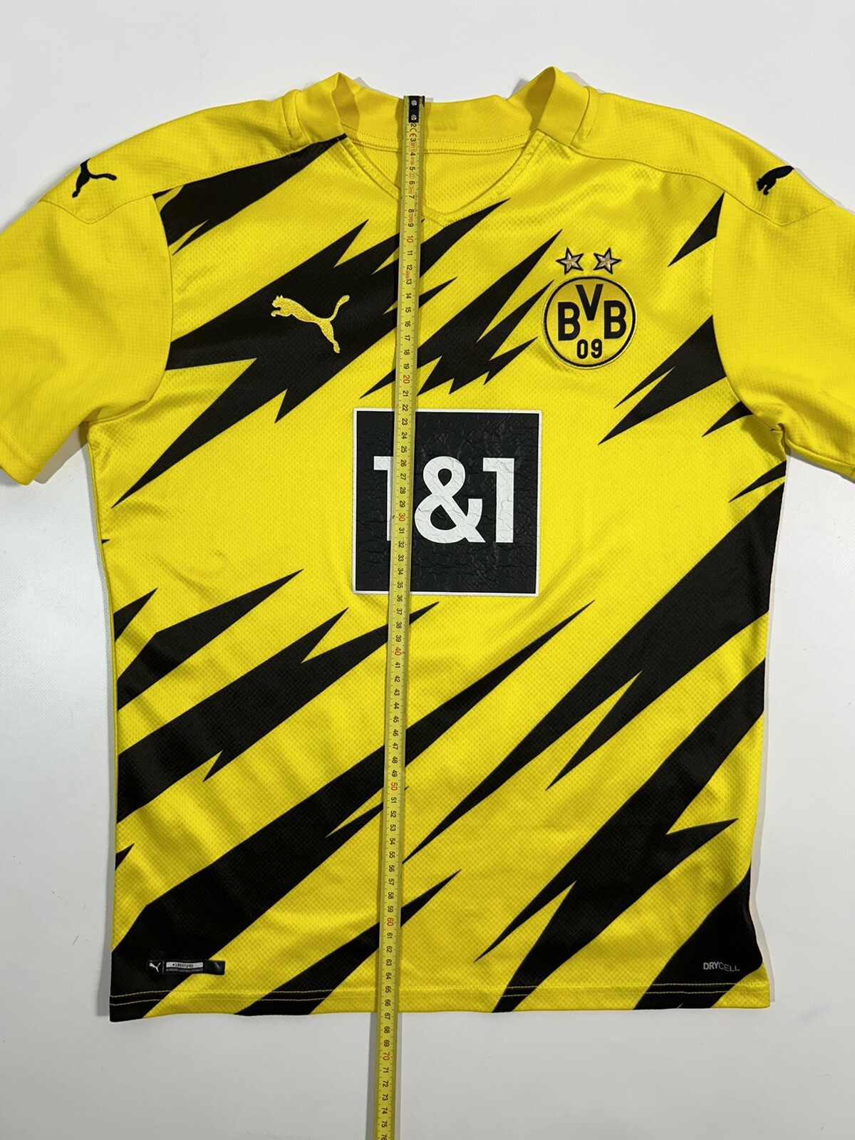 Rare Borussia Dortmund 2020-2021 Home Football Jersey Size M #9 Haaland